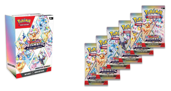 -預購-美/國際版/英文版 Prsmatic Evolutions （太晶慶典）Booster Bundle