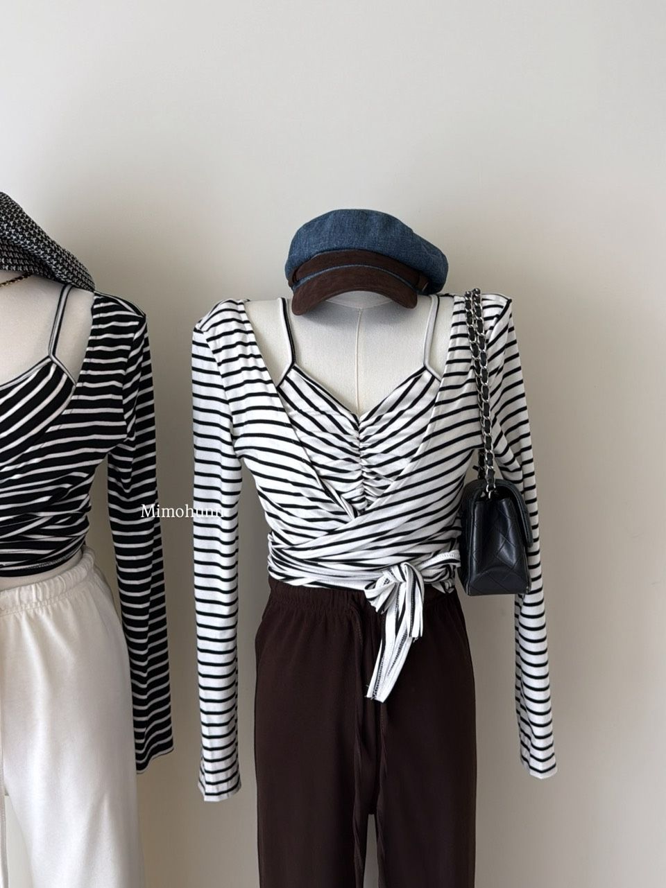 現貨💚設計款胸墊條文假兩件