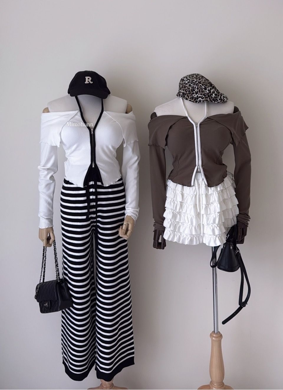 現貨💚顯瘦露鎖骨磨毛胸墊上衣