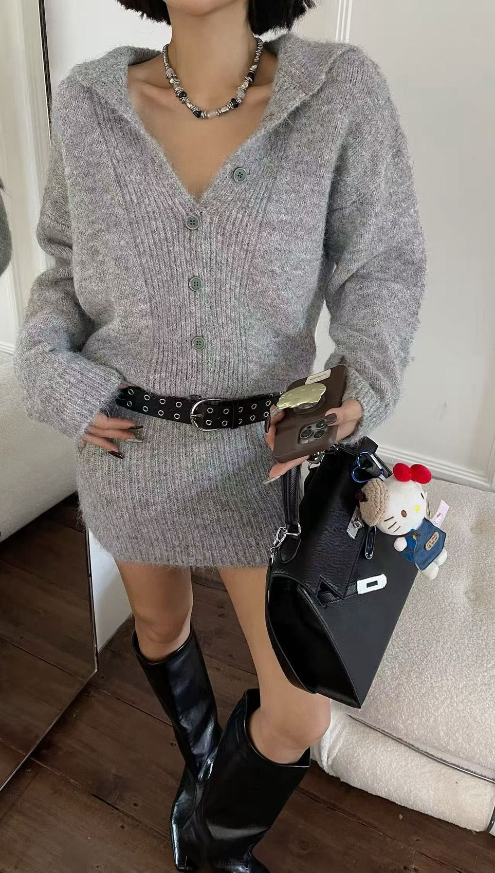 現貨🖤針織連身裙