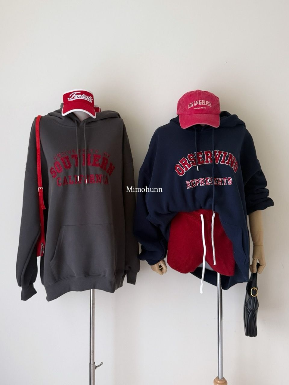 現貨 刺繡連帽帽T