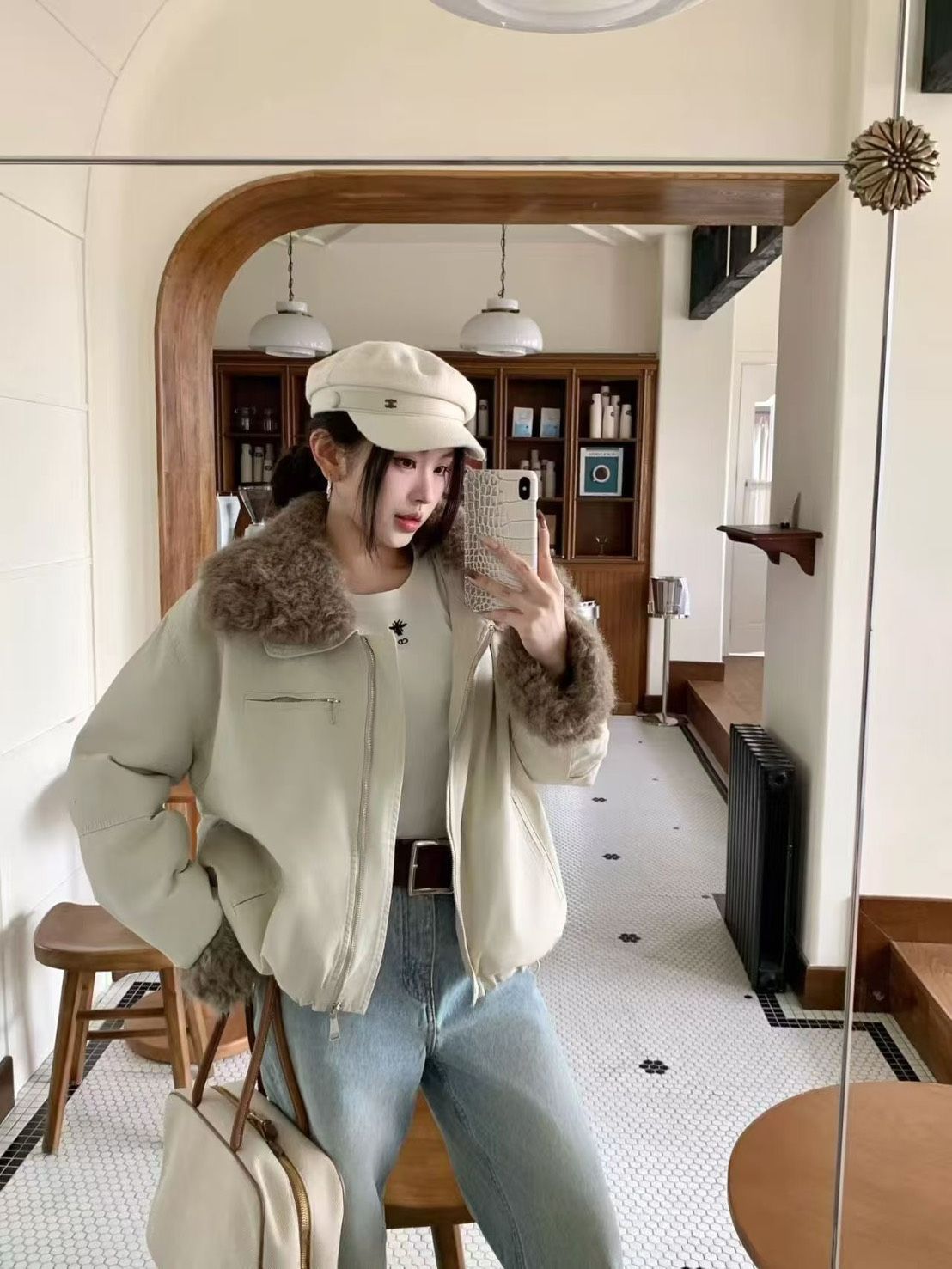 現貨秒出💫毛領可拆外套