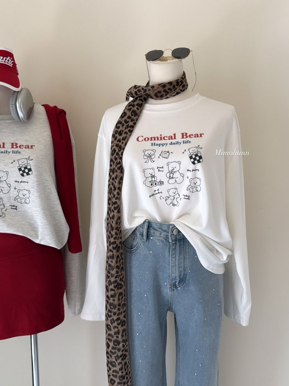 現貨秒出💫卡通圖案磨毛TEE