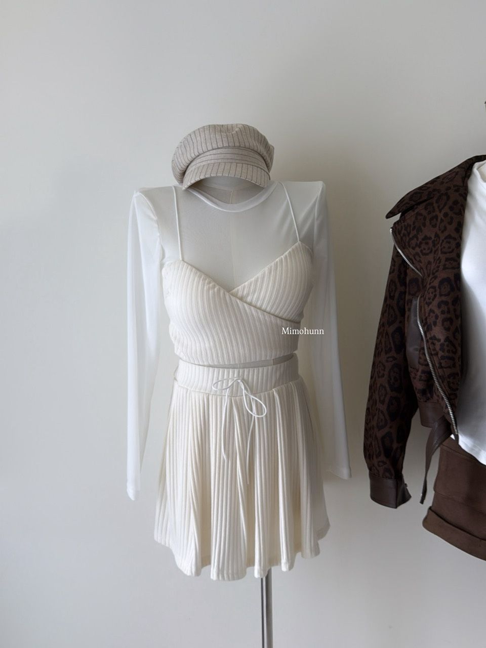 現貨秒出💫網紗+背心+裙