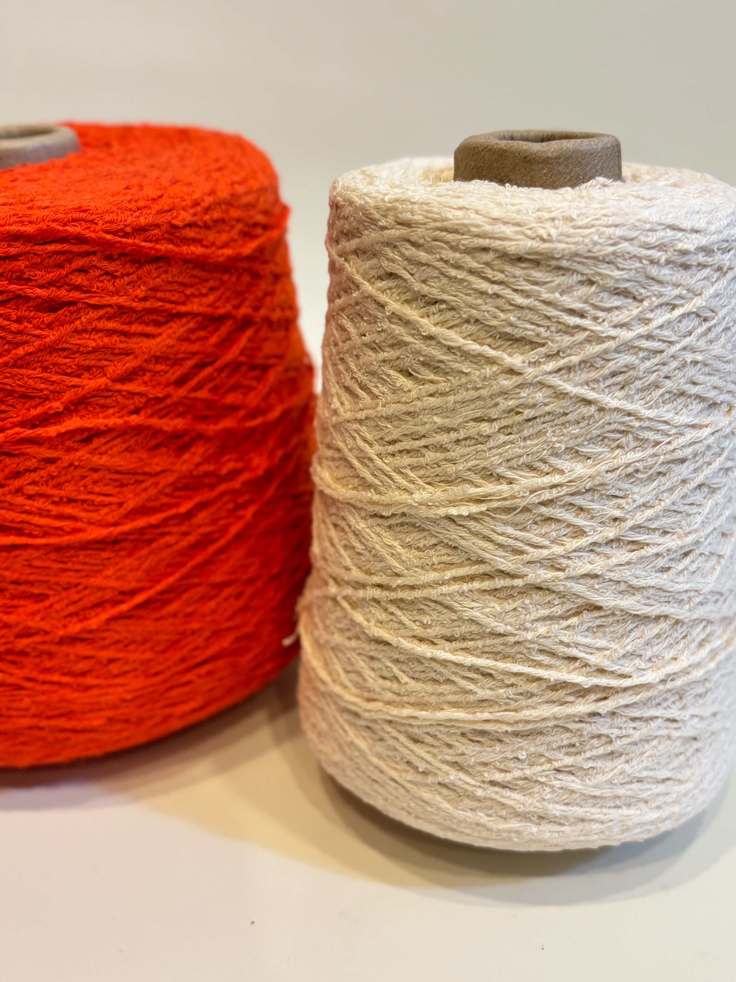 《現貨》 義大利🇮🇹特色微圈圈感 棉麻線 毛線 桶線分團