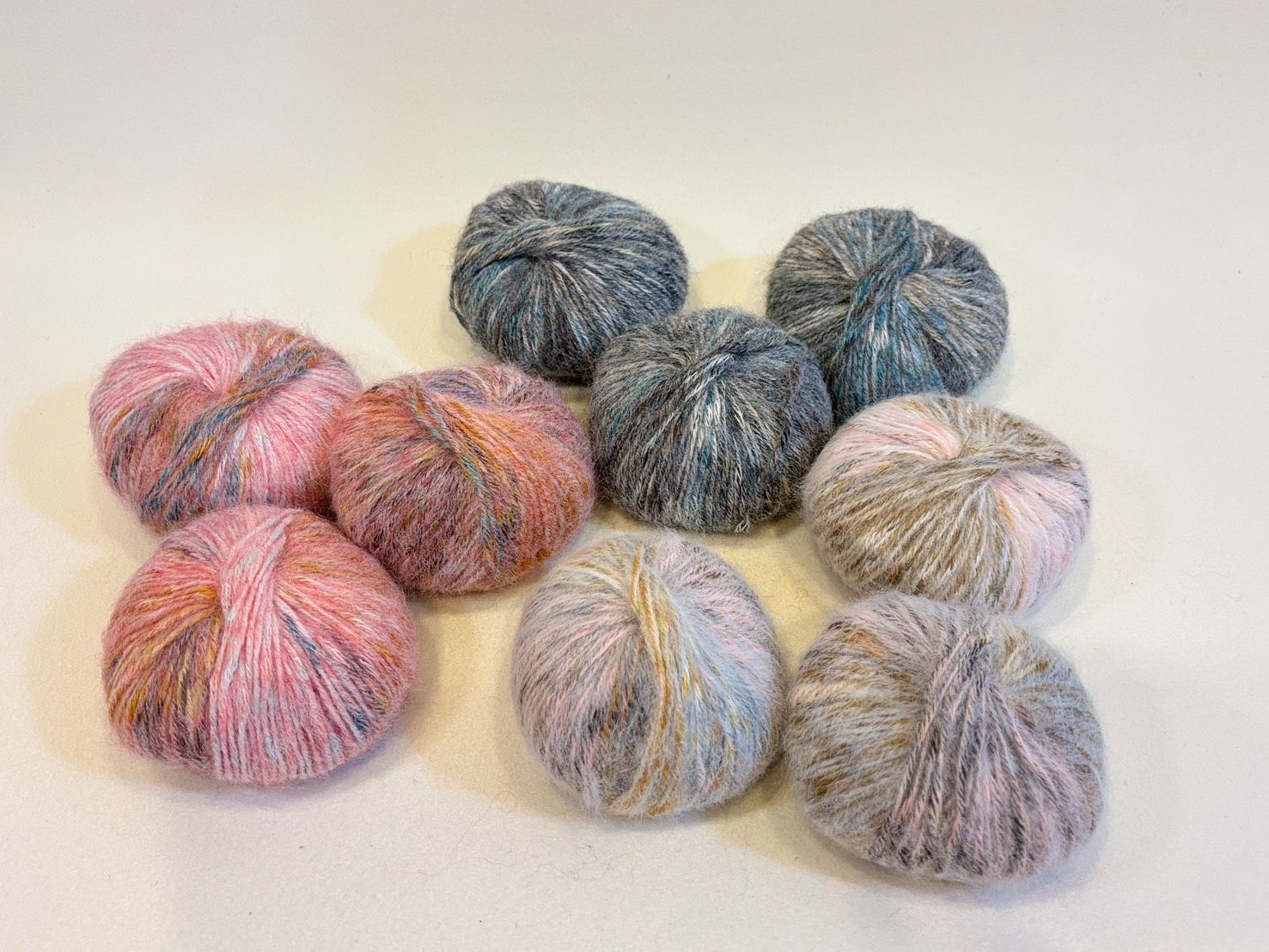 《現貨》長段染羊毛混紡