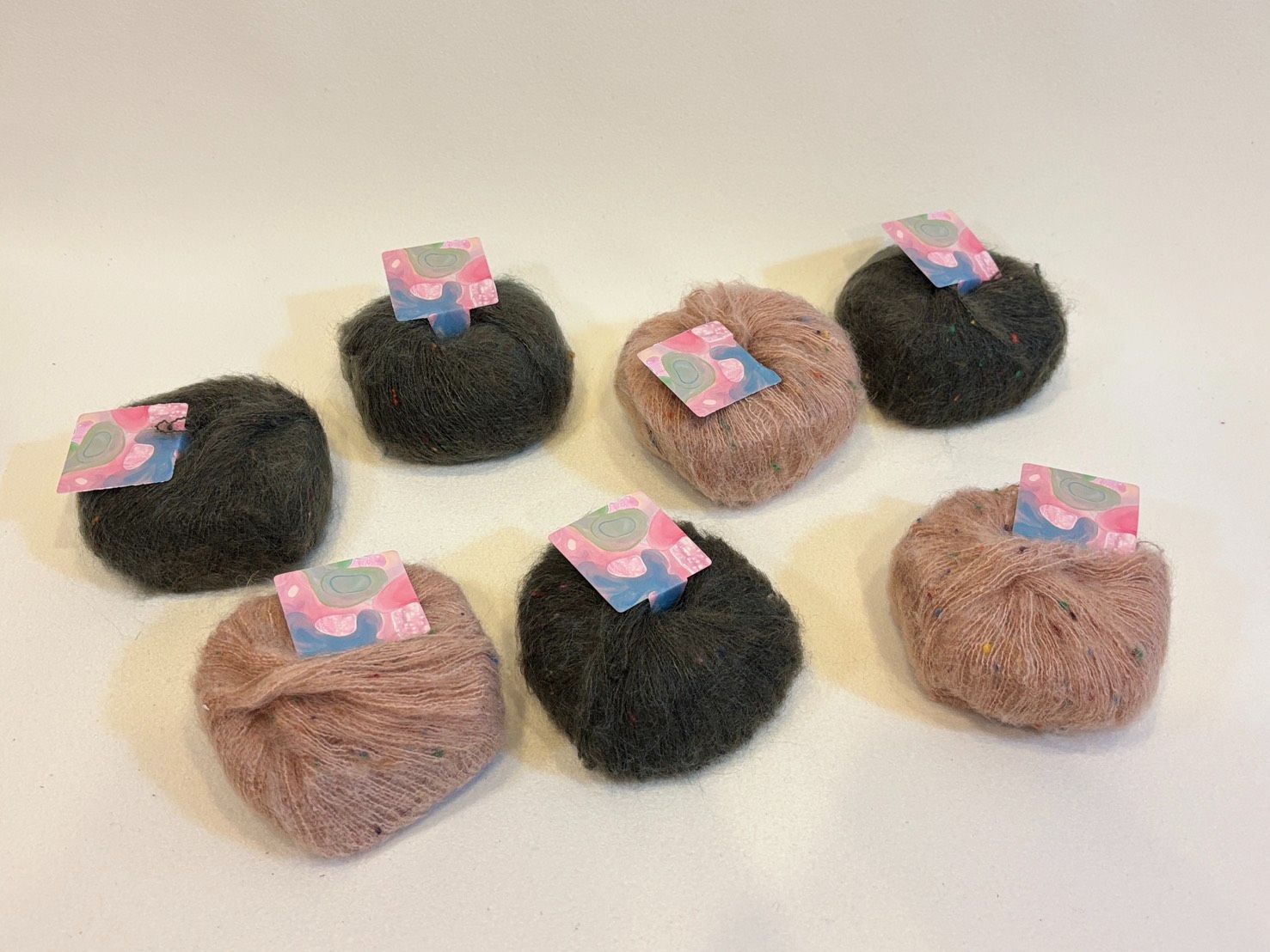 《現貨》波點馬海毛