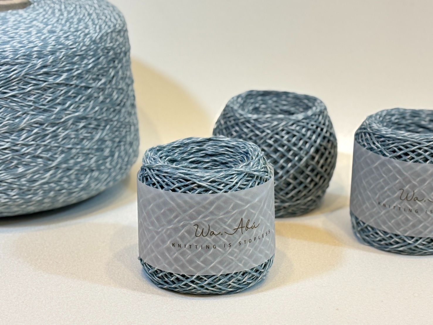 《選品》霧水藍義大利初剪羊毛棉混紡