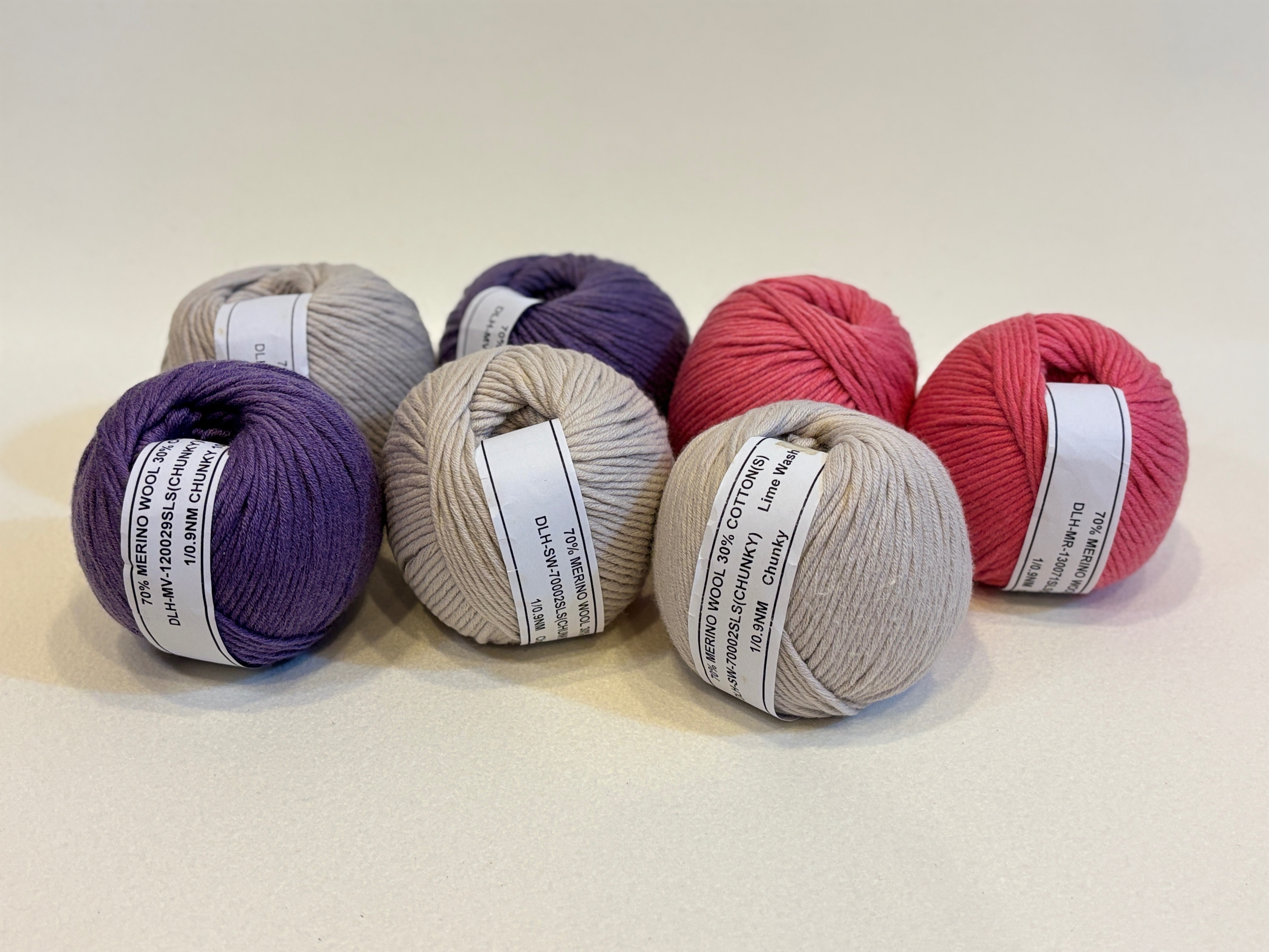 《現貨》KPC Chunky 100克大團超細美麗諾羊毛棉線