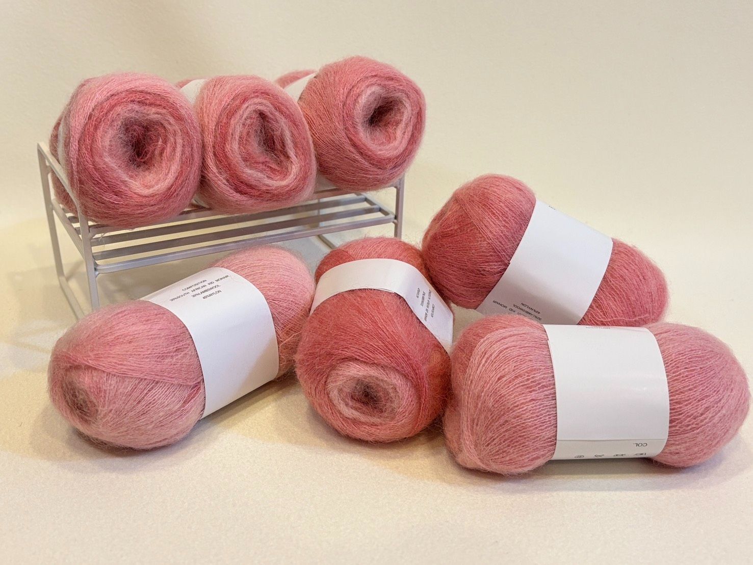 《選品》草莓奶昔段染馬海毛