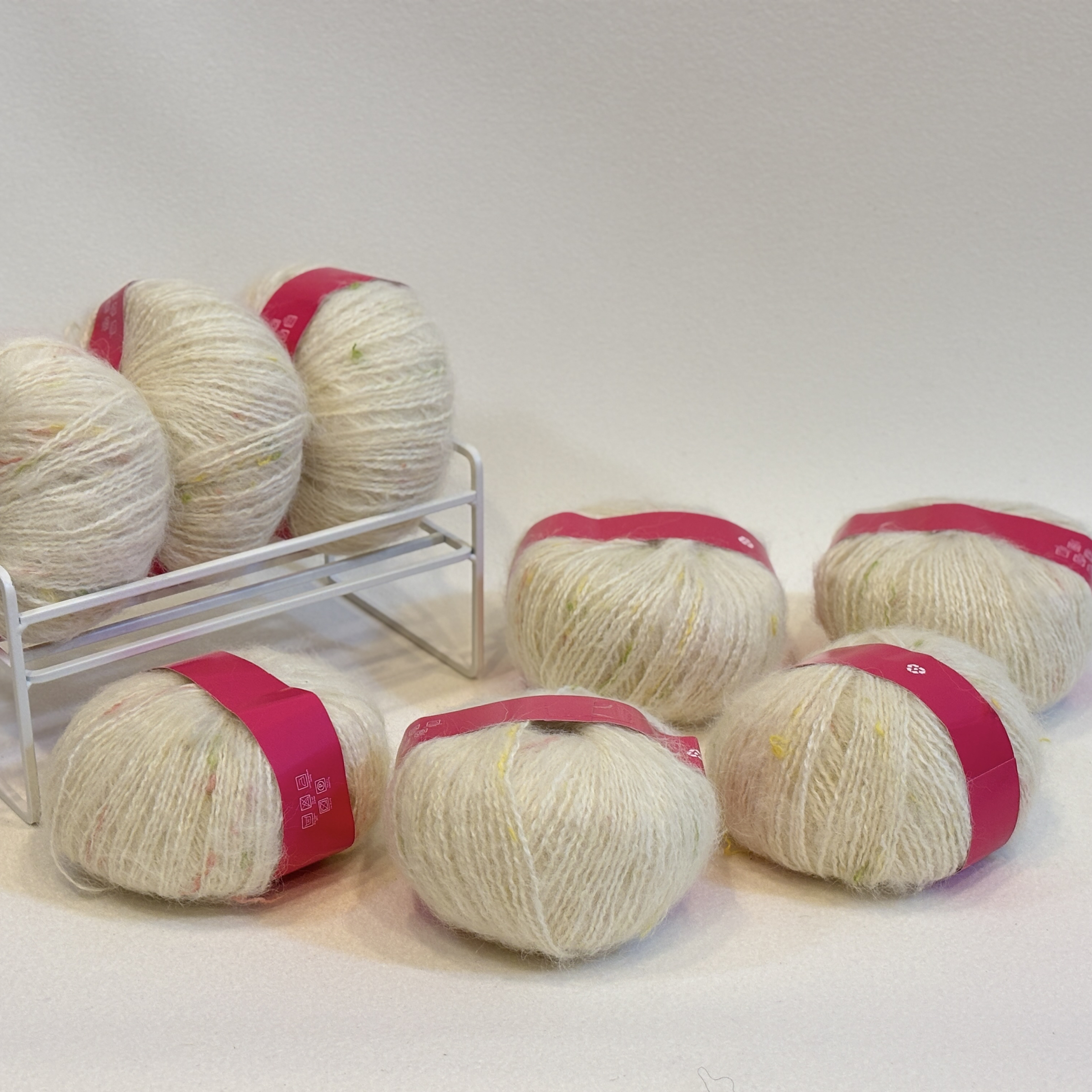 《選品》羊駝馬海混紡彩點