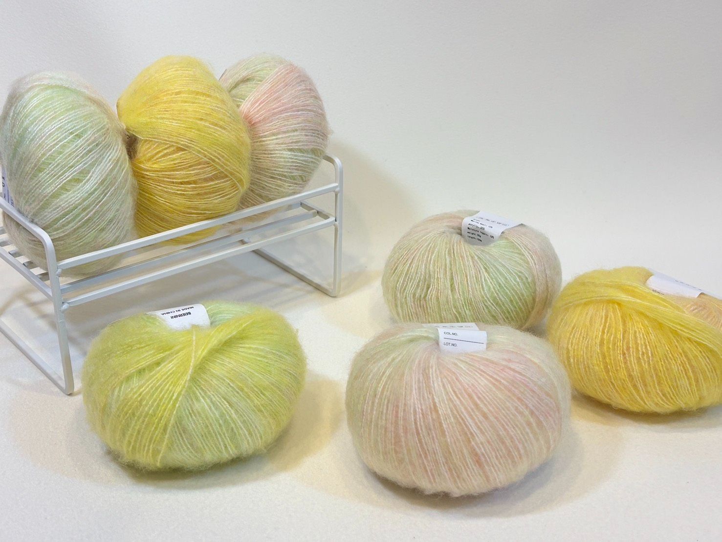 《選品》哈密瓜長段染馬海毛