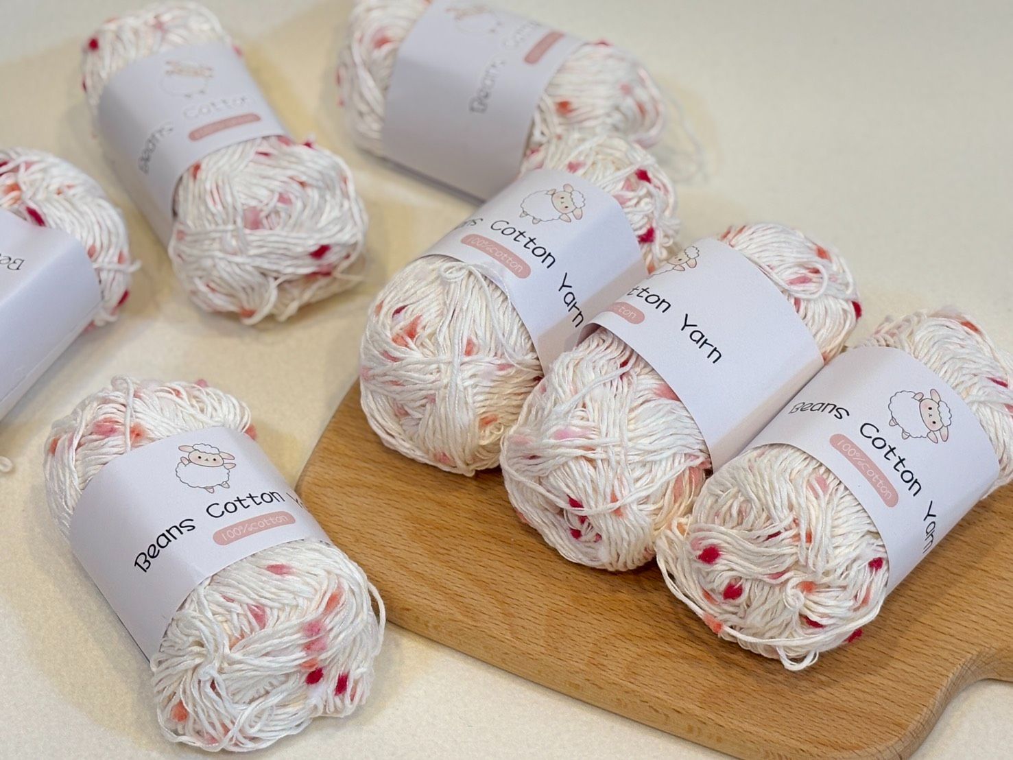 《選品》純棉海島棉配荳荳線