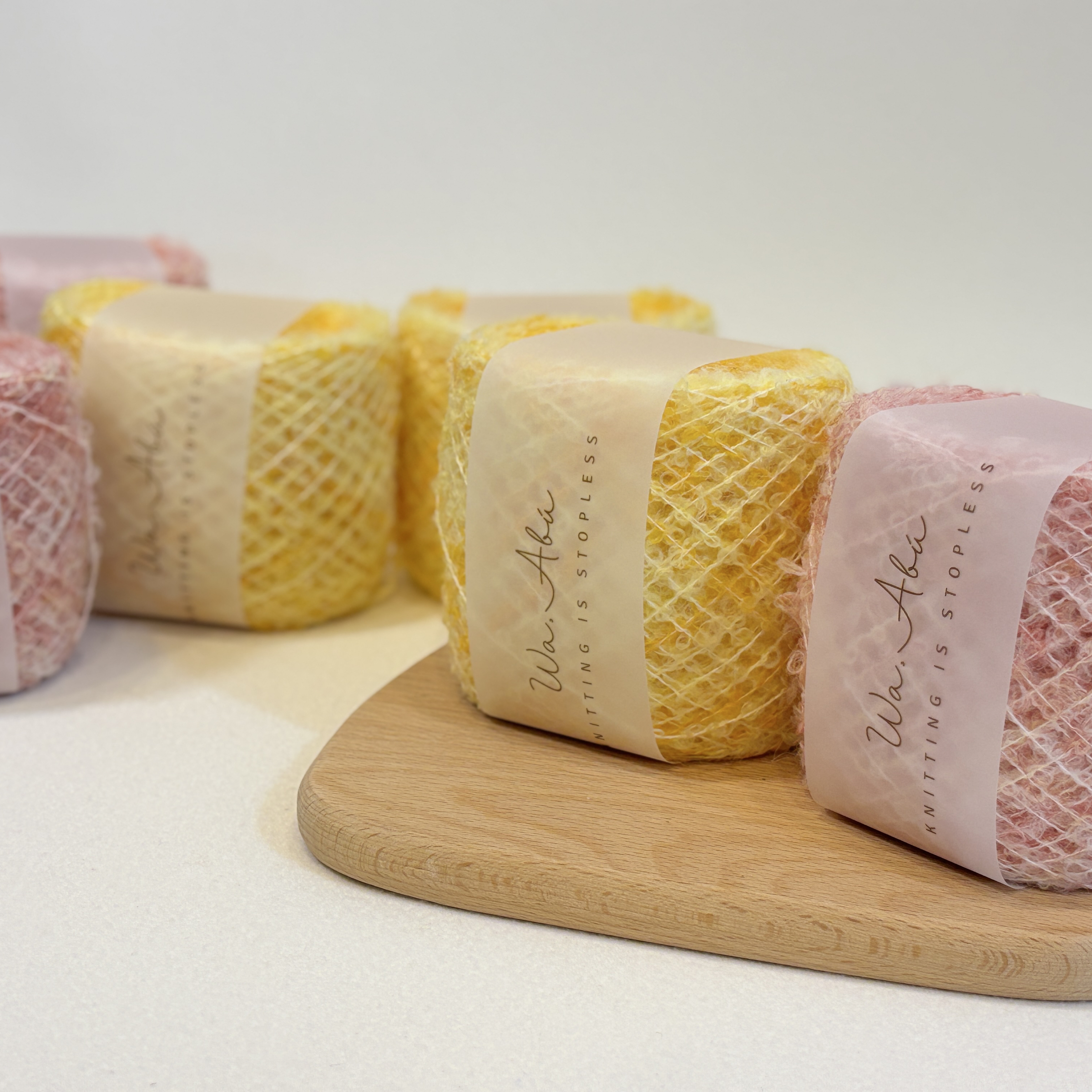 《選品》 質感配色段染羊毛混紡圈圈