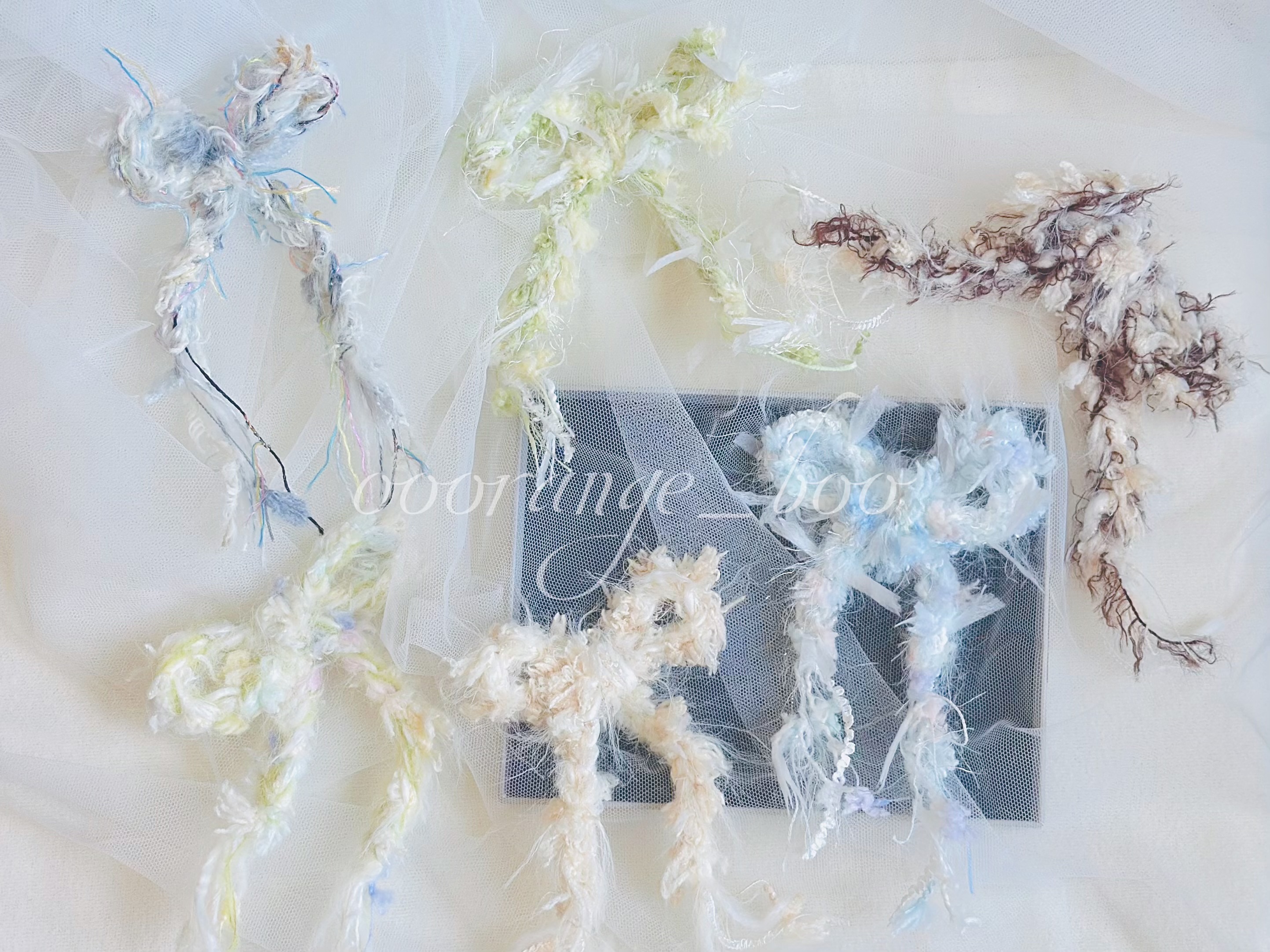 手作-《水母-觸角》吊飾｜髮飾｜首批優惠｜現貨