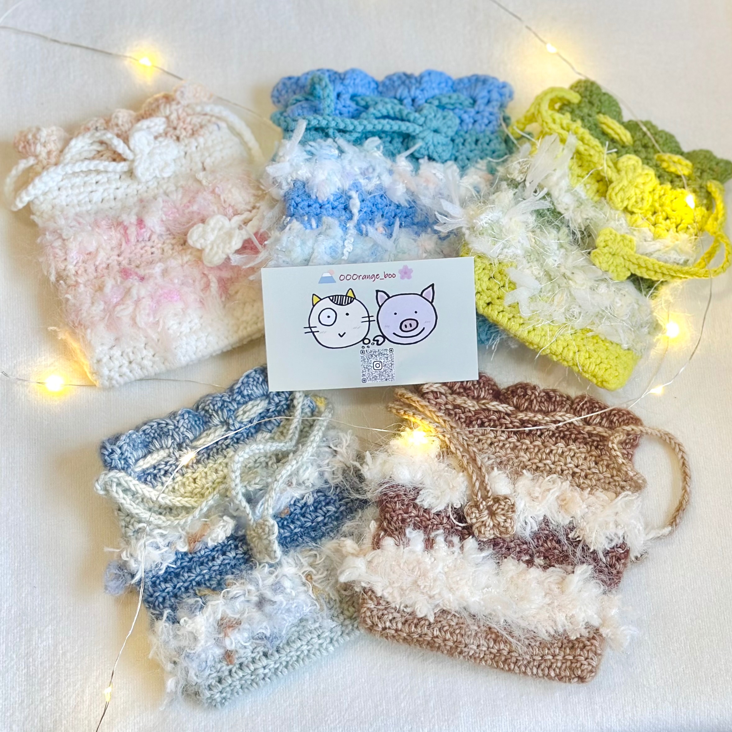 手作-《混線束口包》優惠款｜現貨｜針織｜織品｜禮物｜生活