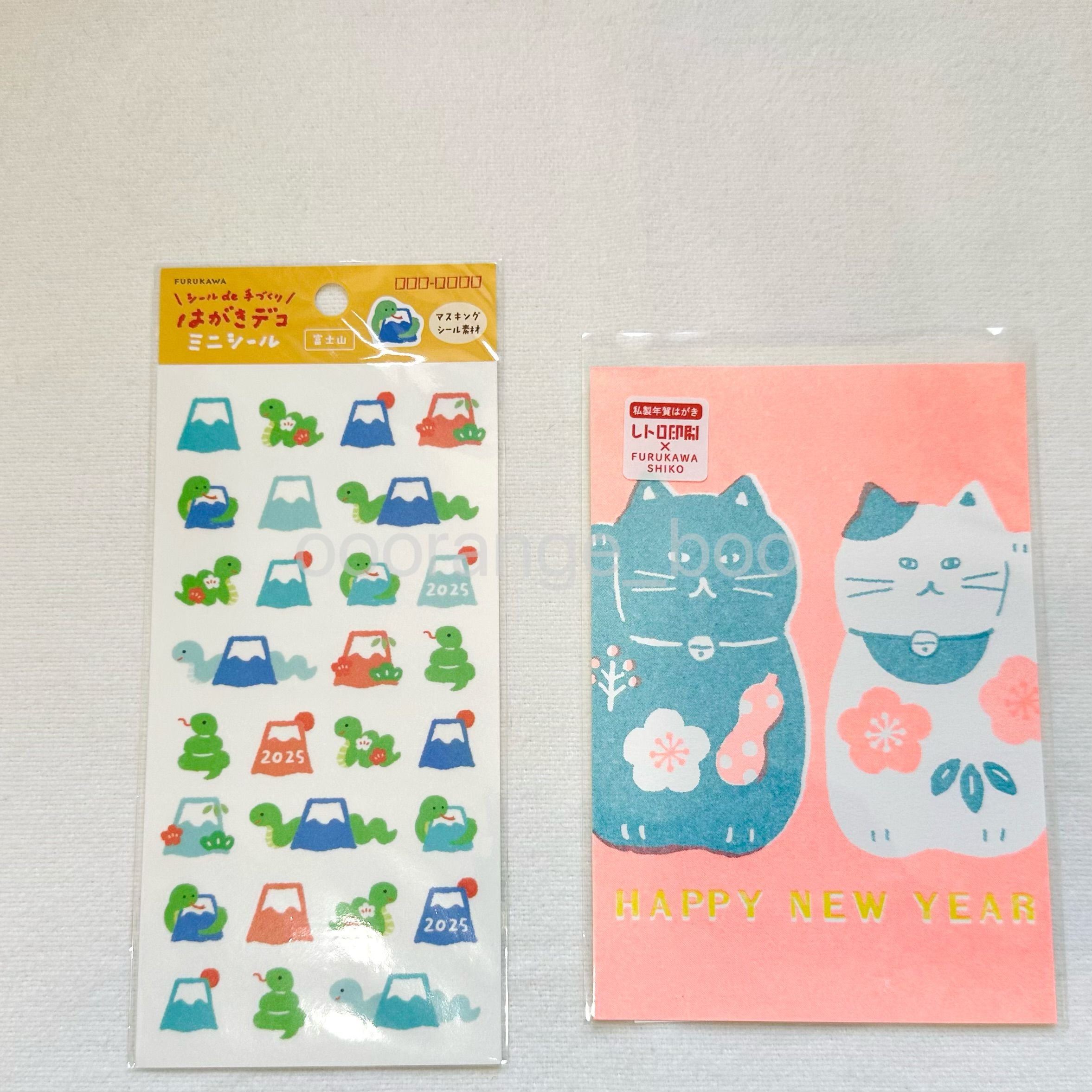 【選品】古川紙工｜Wa-Life｜日本｜貼紙｜明信片