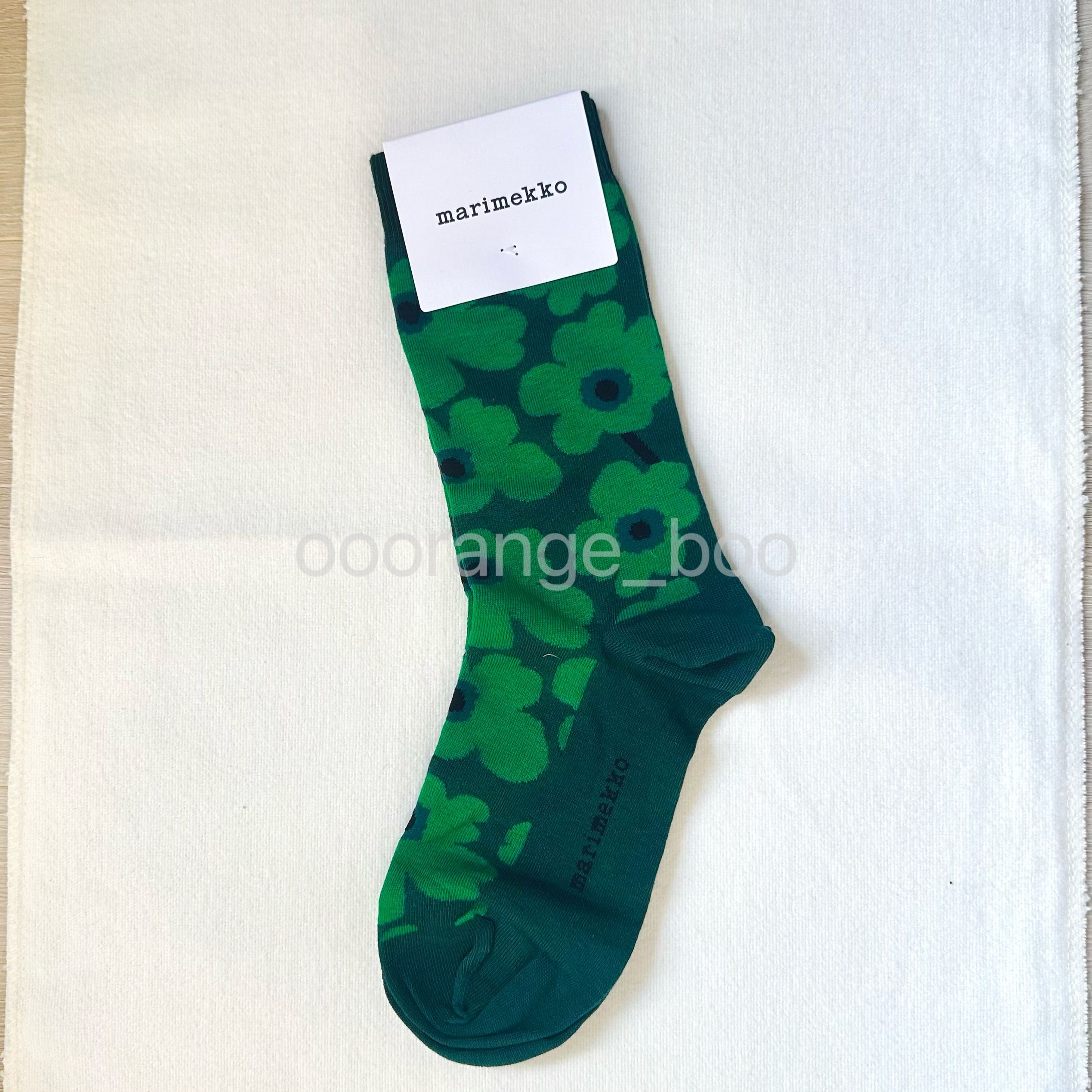 【選品】 Marimekko｜花襪子