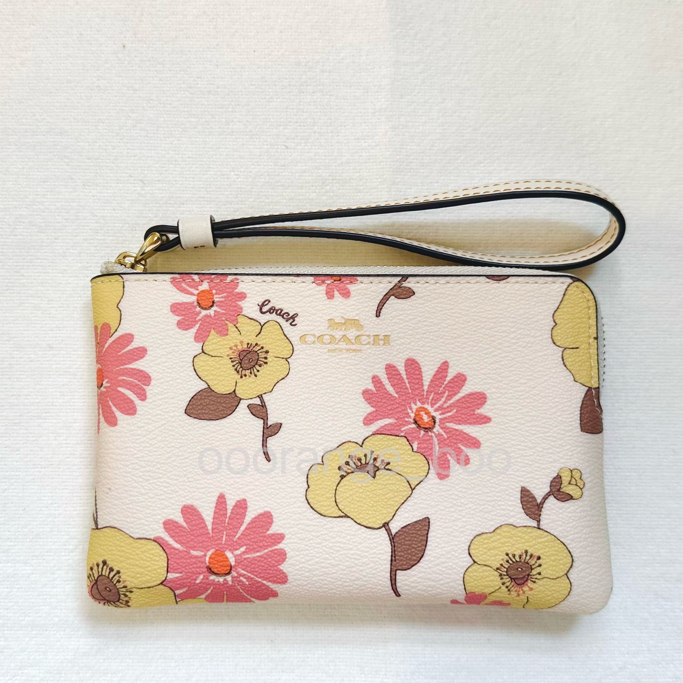 【選品】 COACH｜手拿包｜錢包｜花