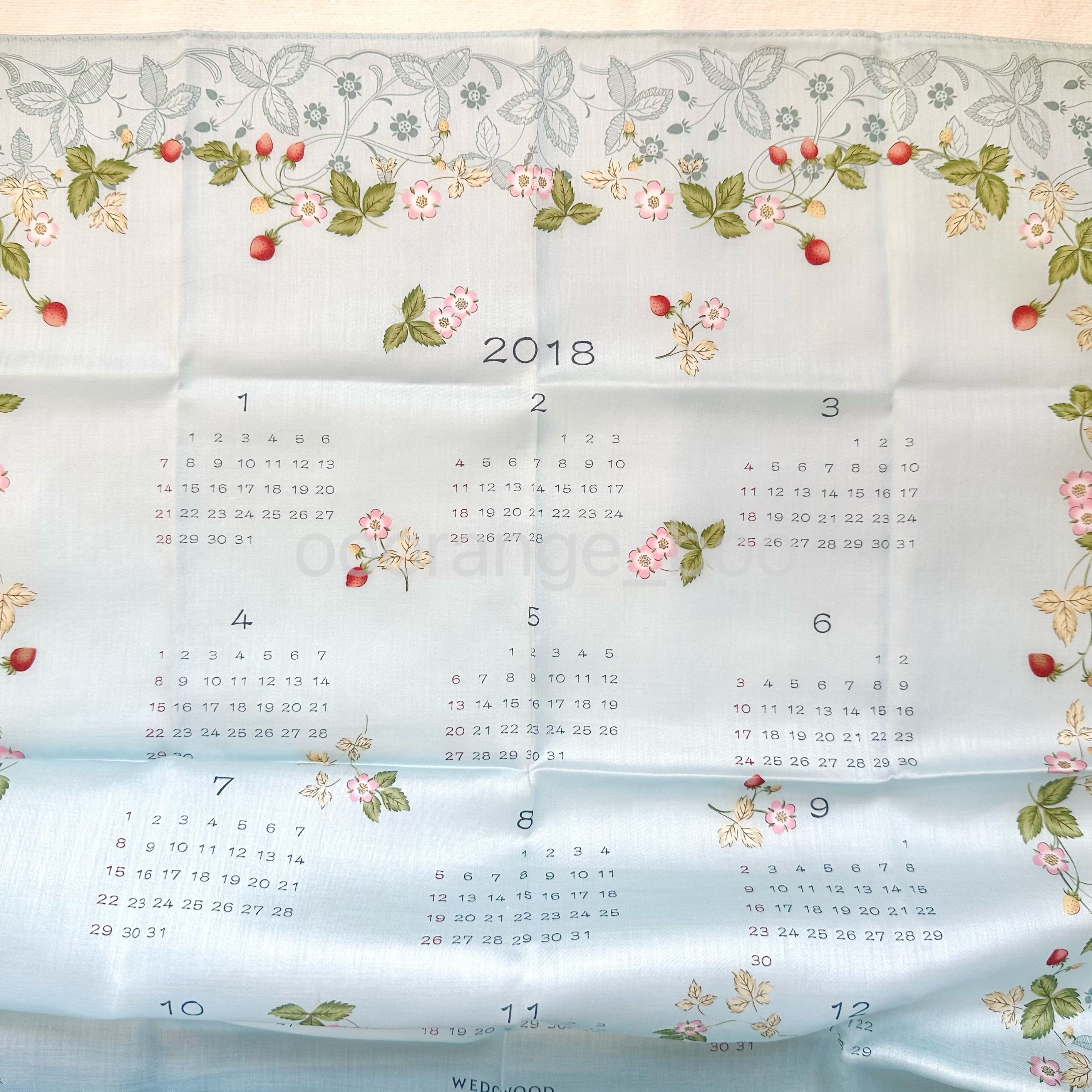 【選品】 WEDGWOOD｜2018｜手帕