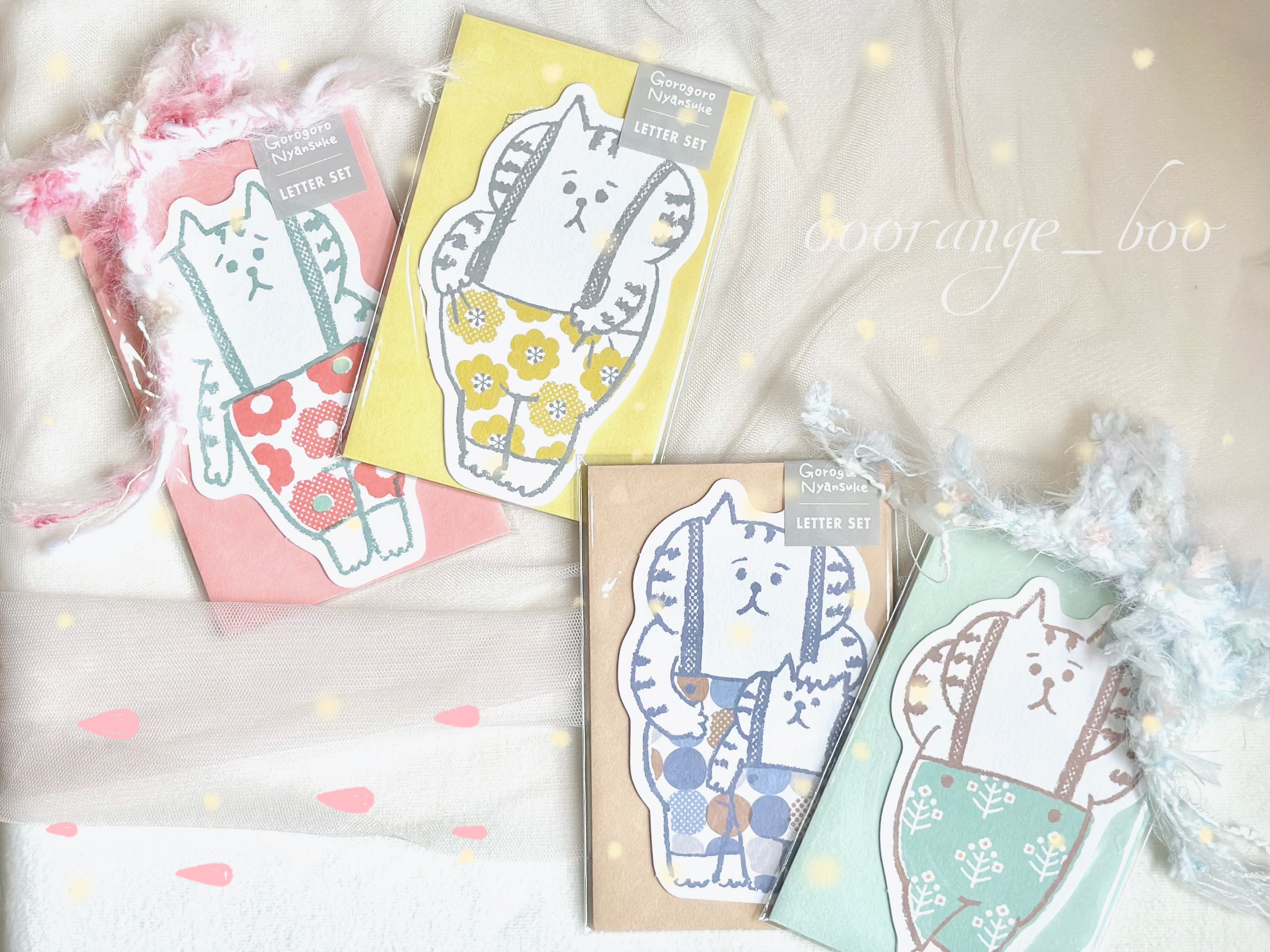 【選品】MIND WAVE｜懶洋洋喵之助｜信件套組