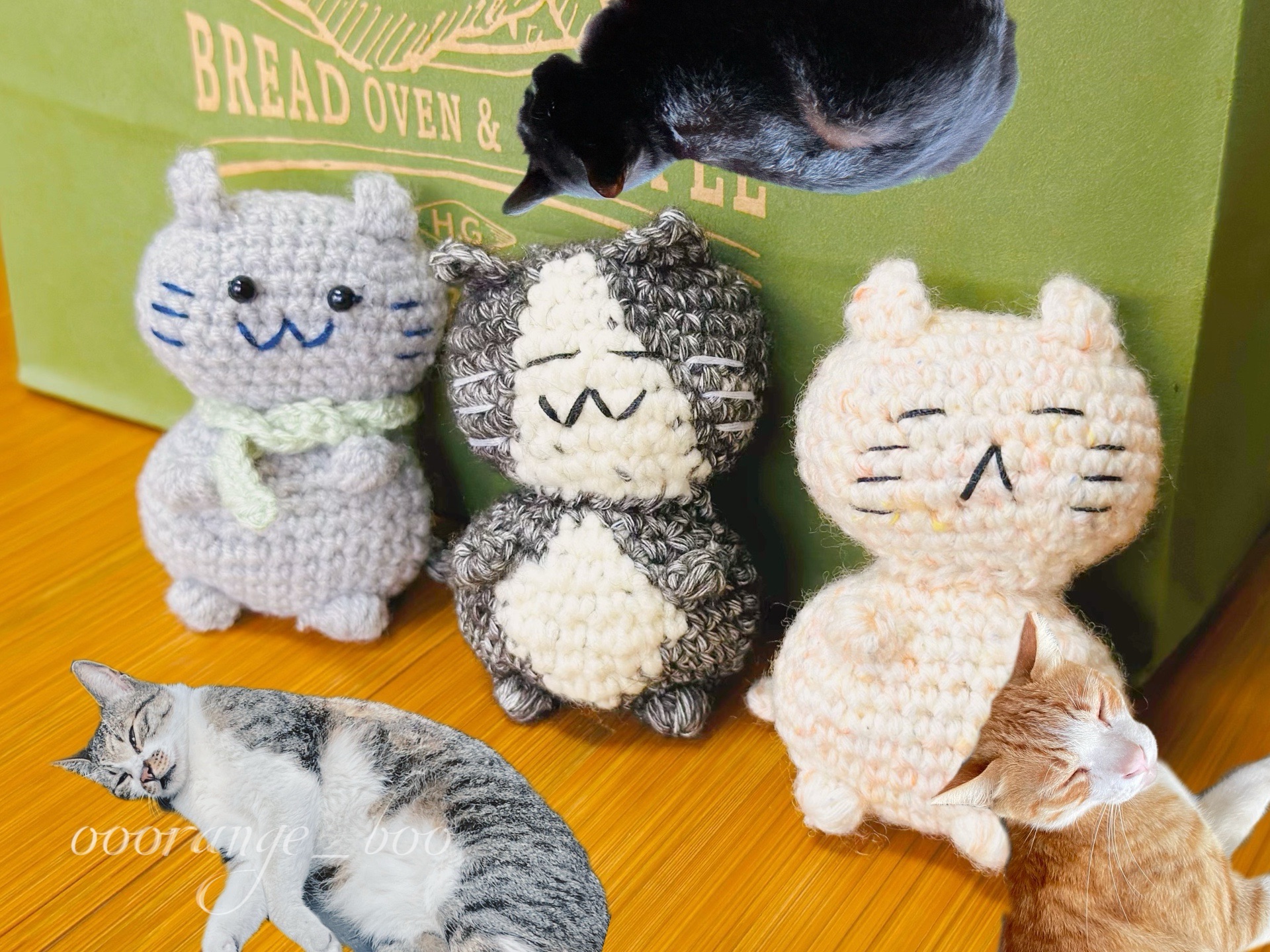 手作-《生活✿貓咪》吊飾｜掛件｜辦公室療癒小物｜娃娃