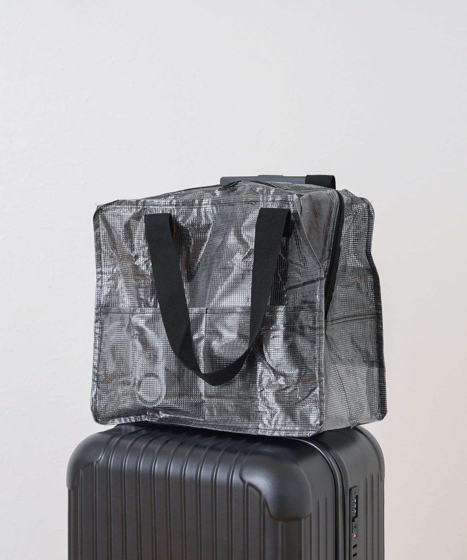 【3coins現貨】黑色收納袋（Ｓ）可折疊