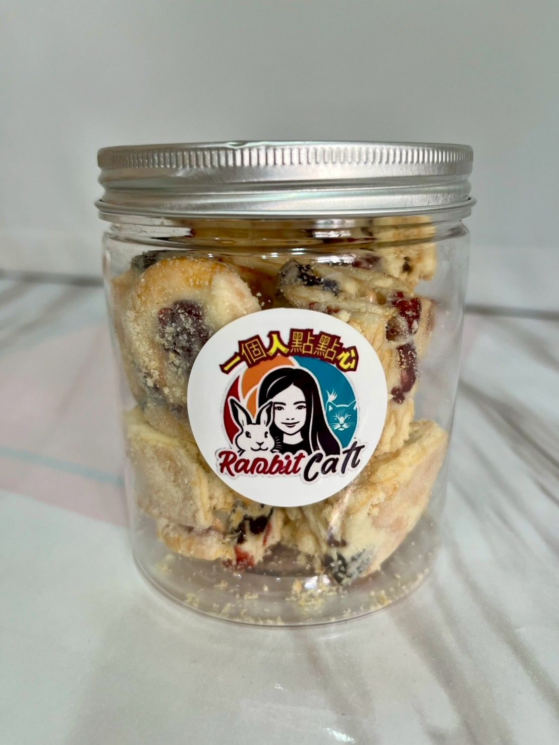 雪花酥圓罐包裝 一罐（5/20-5/22開幕慶全商品85折優惠，顯示價格已是優惠後）