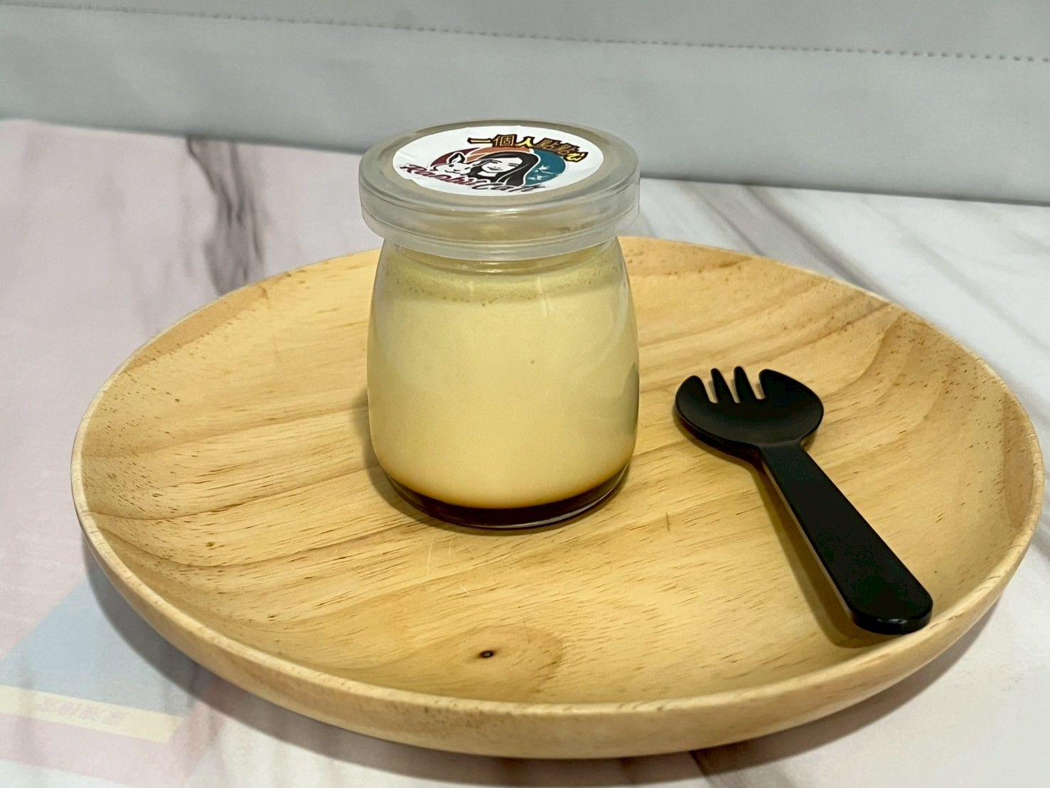 焦糖乳酪硬布丁（介於乳酪蛋糕與布丁的口感）（5/20-5/22開幕慶全商品85折優惠，顯示價格已是優惠後）