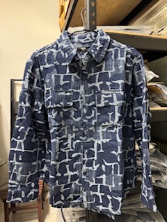 Fendi滿版刺繡牛仔外套