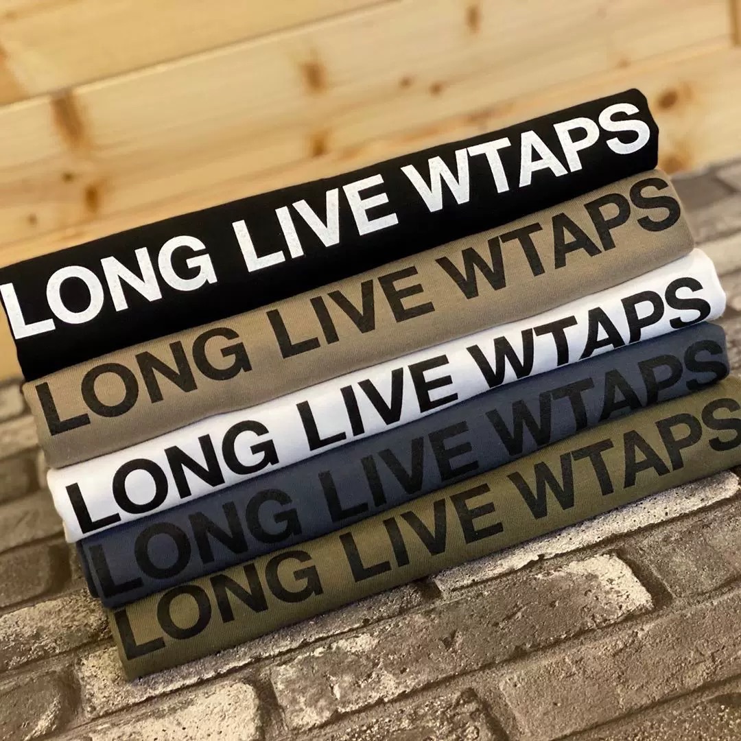 WTAPS SCREEN LLW LONG LIVE TEE短袖 T恤