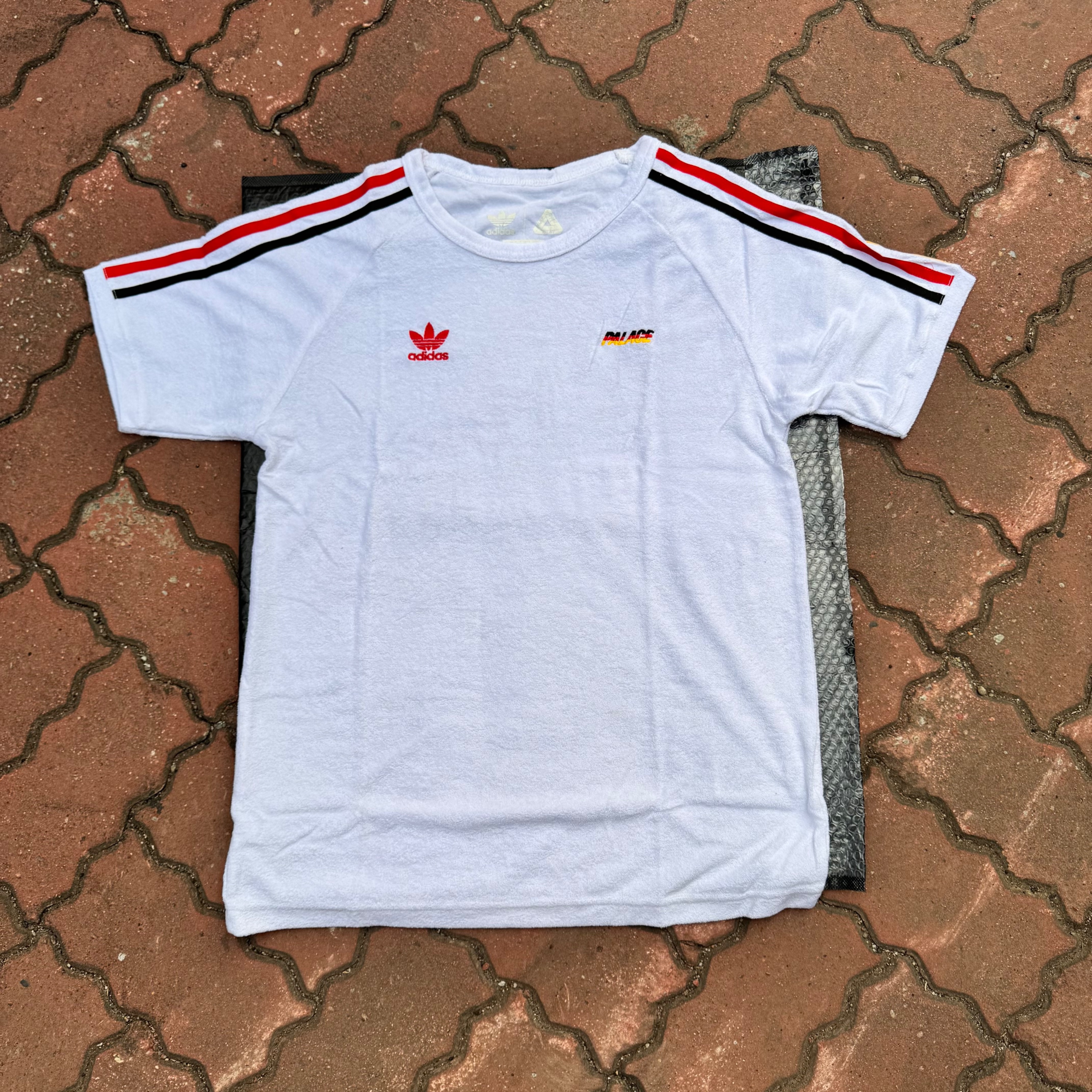 Palace AD三葉草聯名毛巾短袖L
