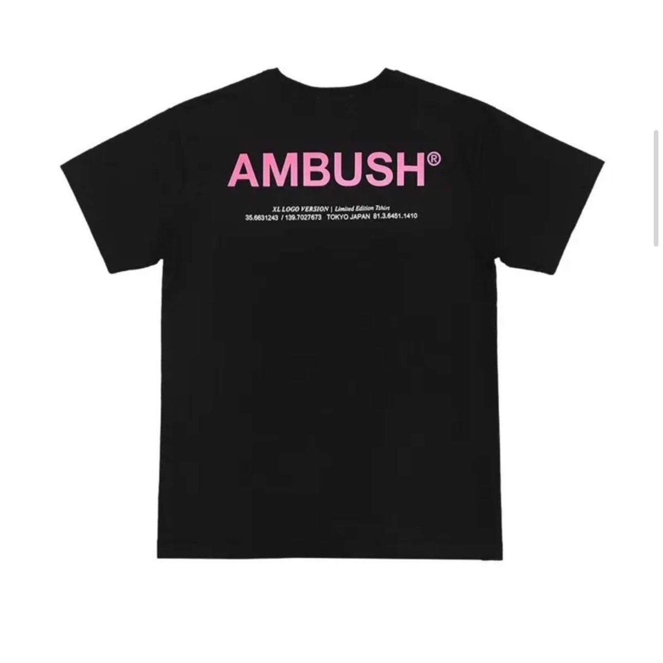 Ambush XL logo短袖