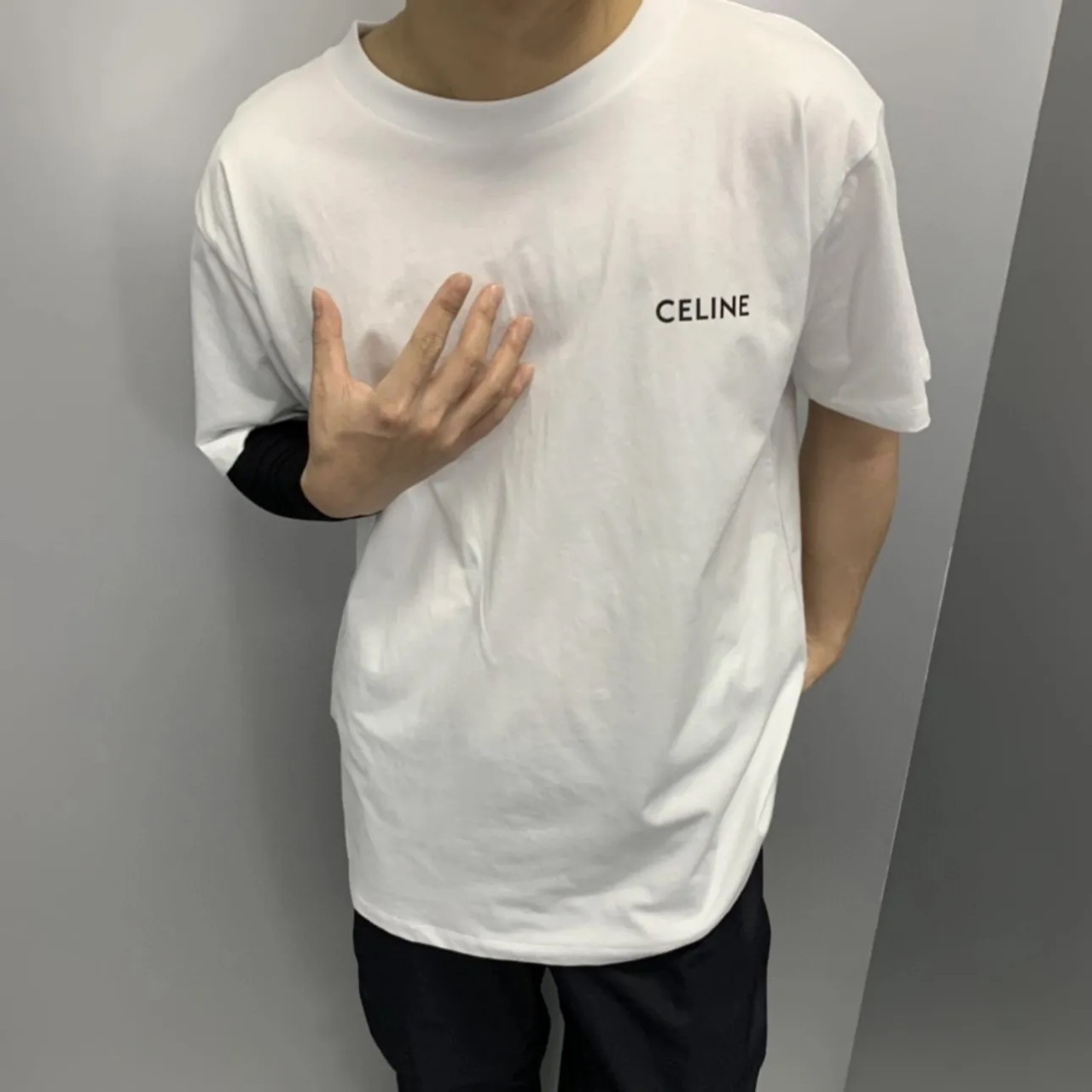 Celin小字短袖