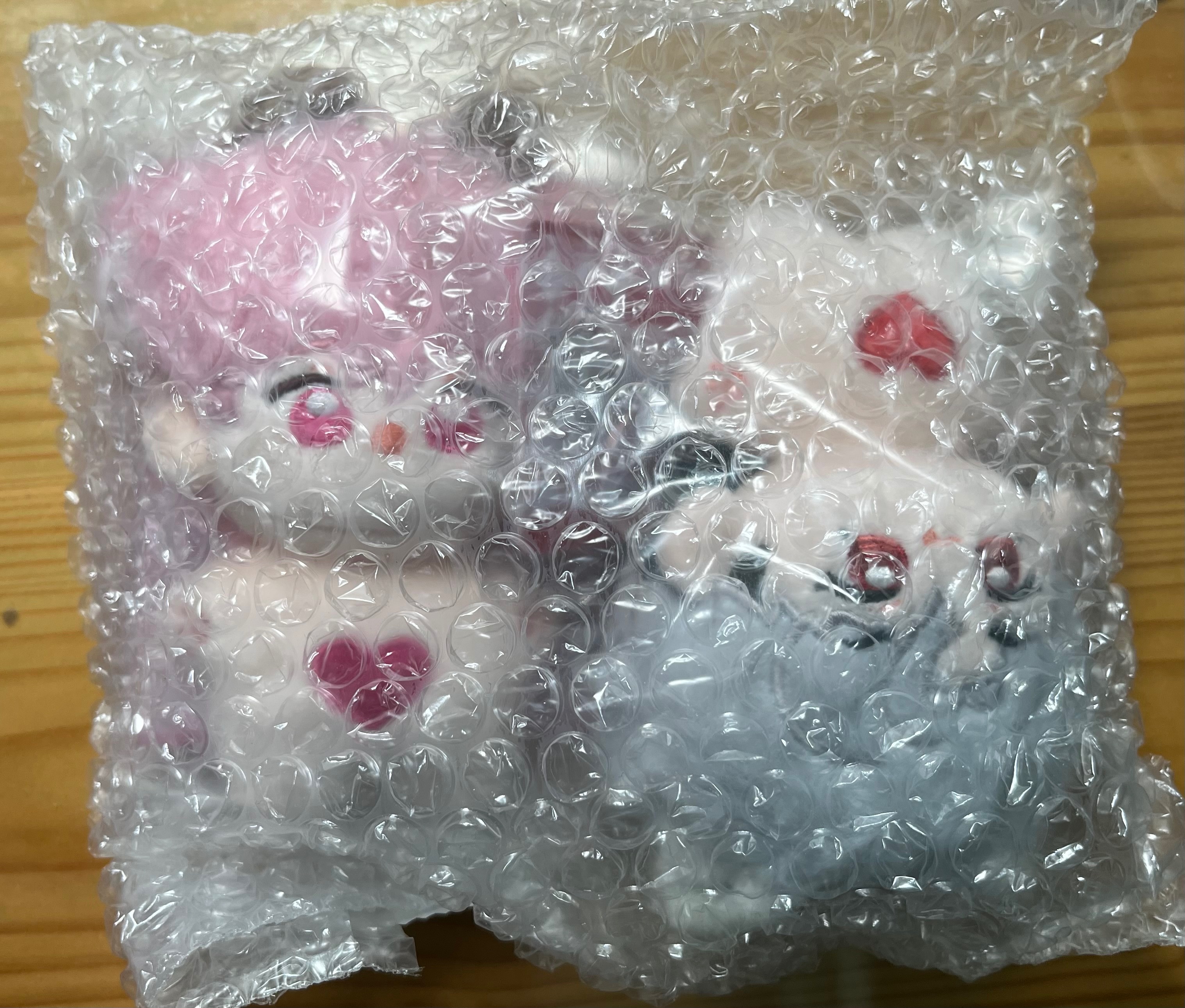 10cm海星體 斑比＆銀虎