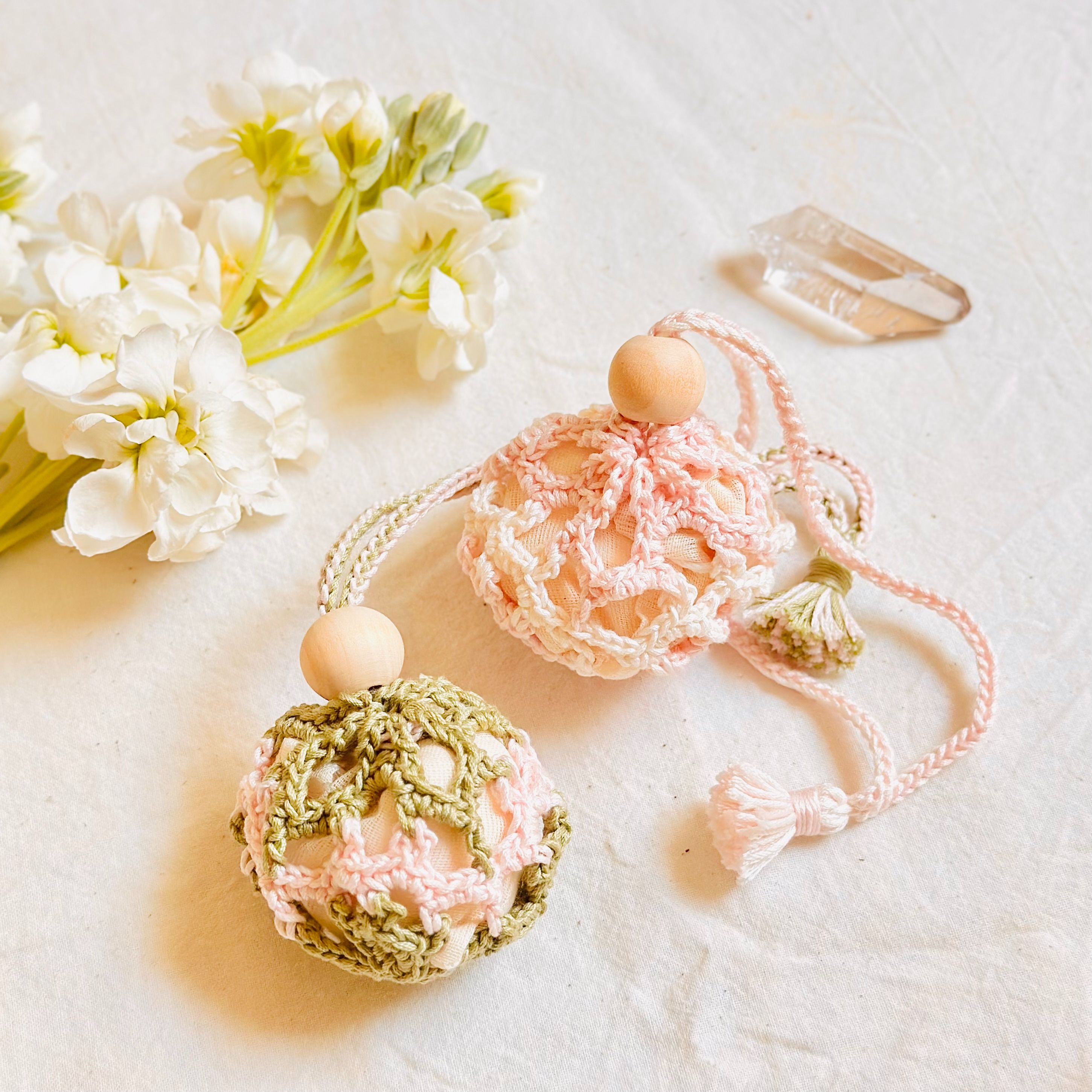 【Self.handmade 手作】手織香囊袋・悠閒春日版🌸