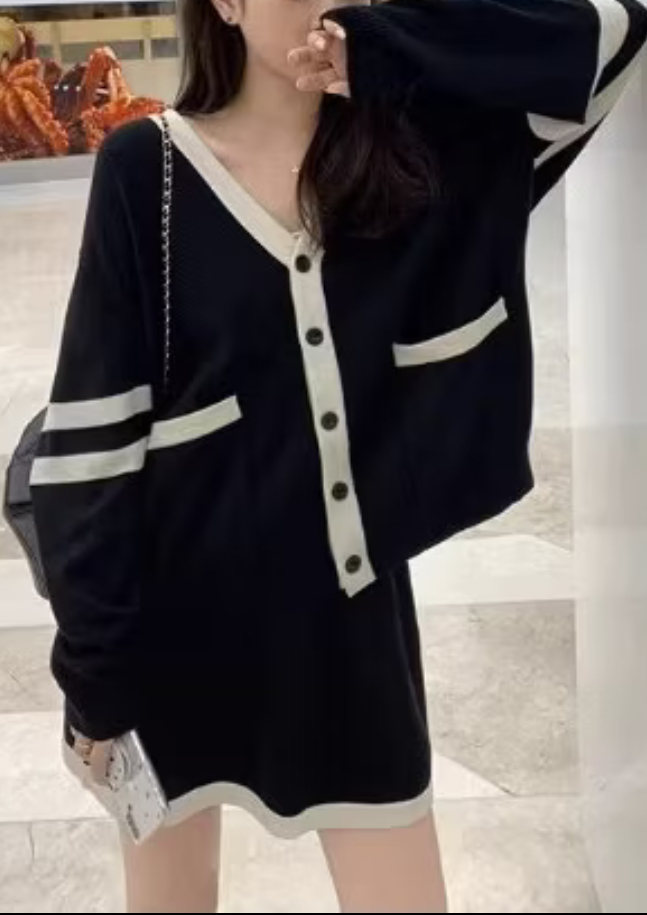 秋冬韓系學院風外套和裙子套裝