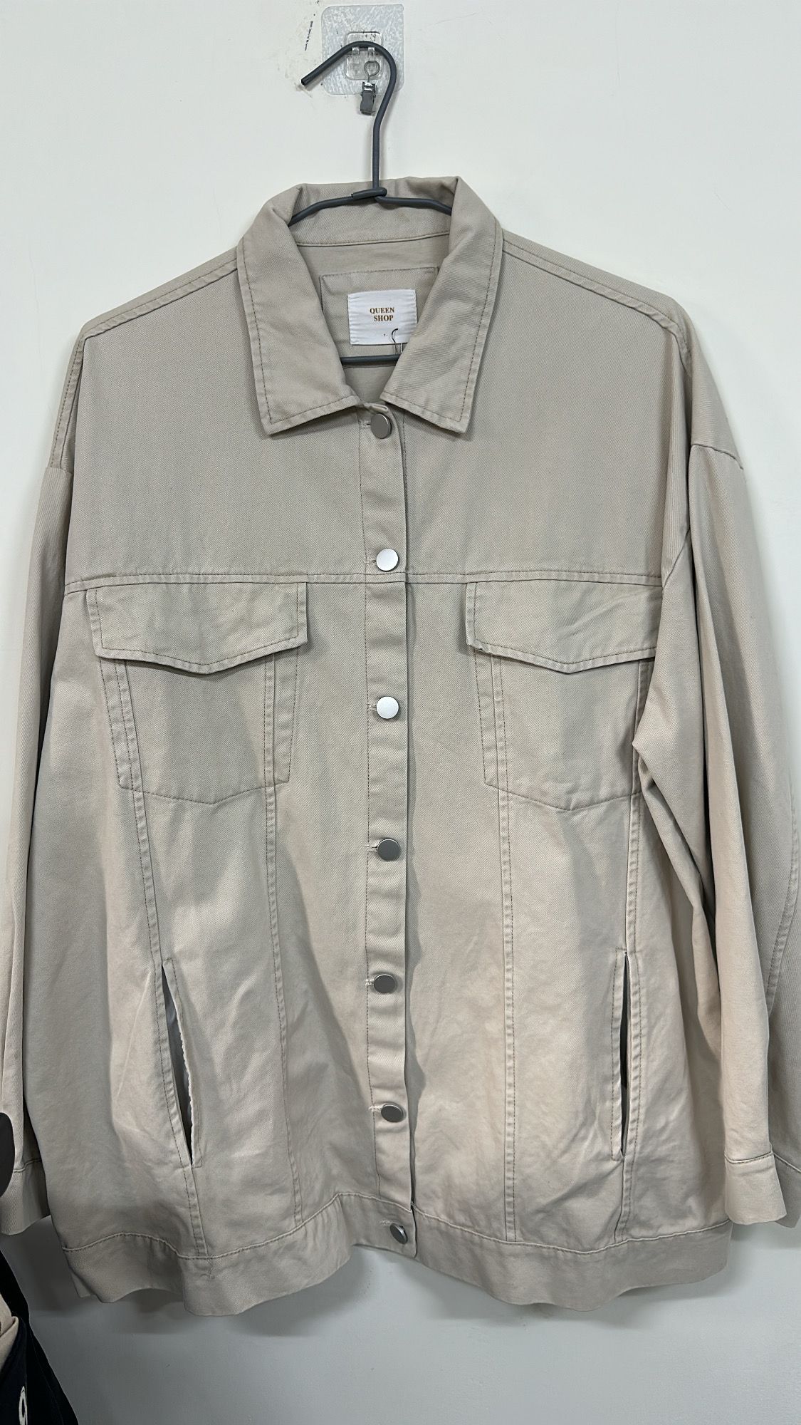 QUEEN SHOP 杏色外套