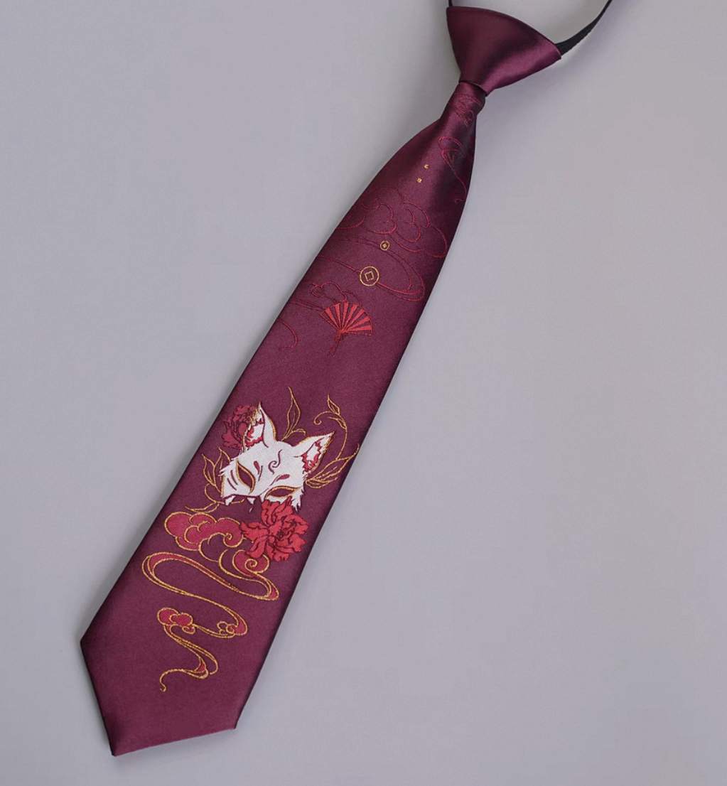 狐狸不是妖 原創領帶 學院風領帶 JK