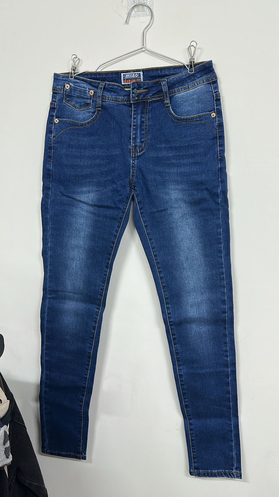 經典百搭素面牛仔丹寧