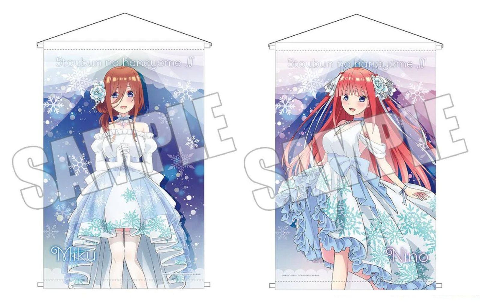 三玖  Snow Party B2 掛軸