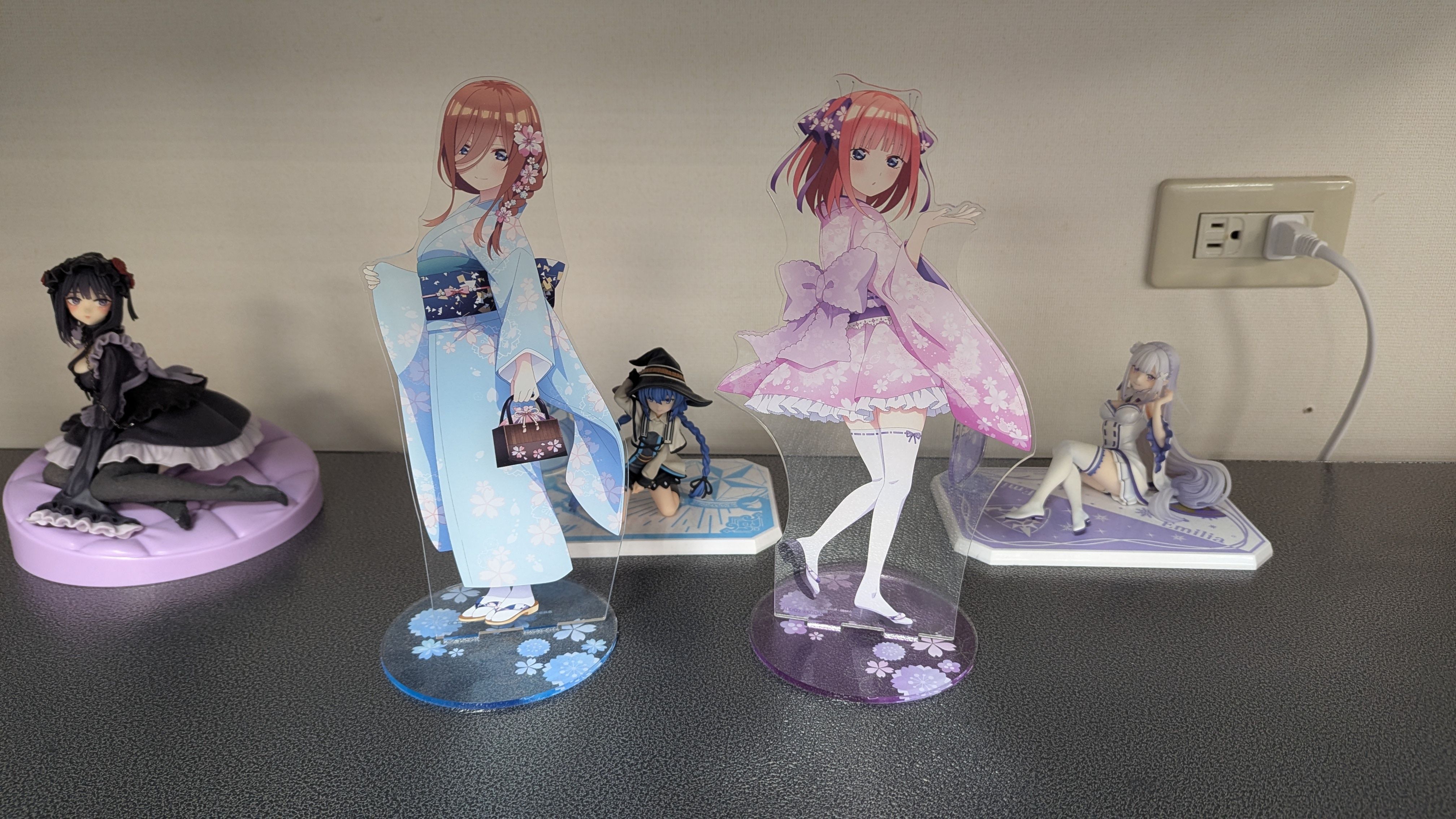 二乃 三玖 櫻和裝立牌