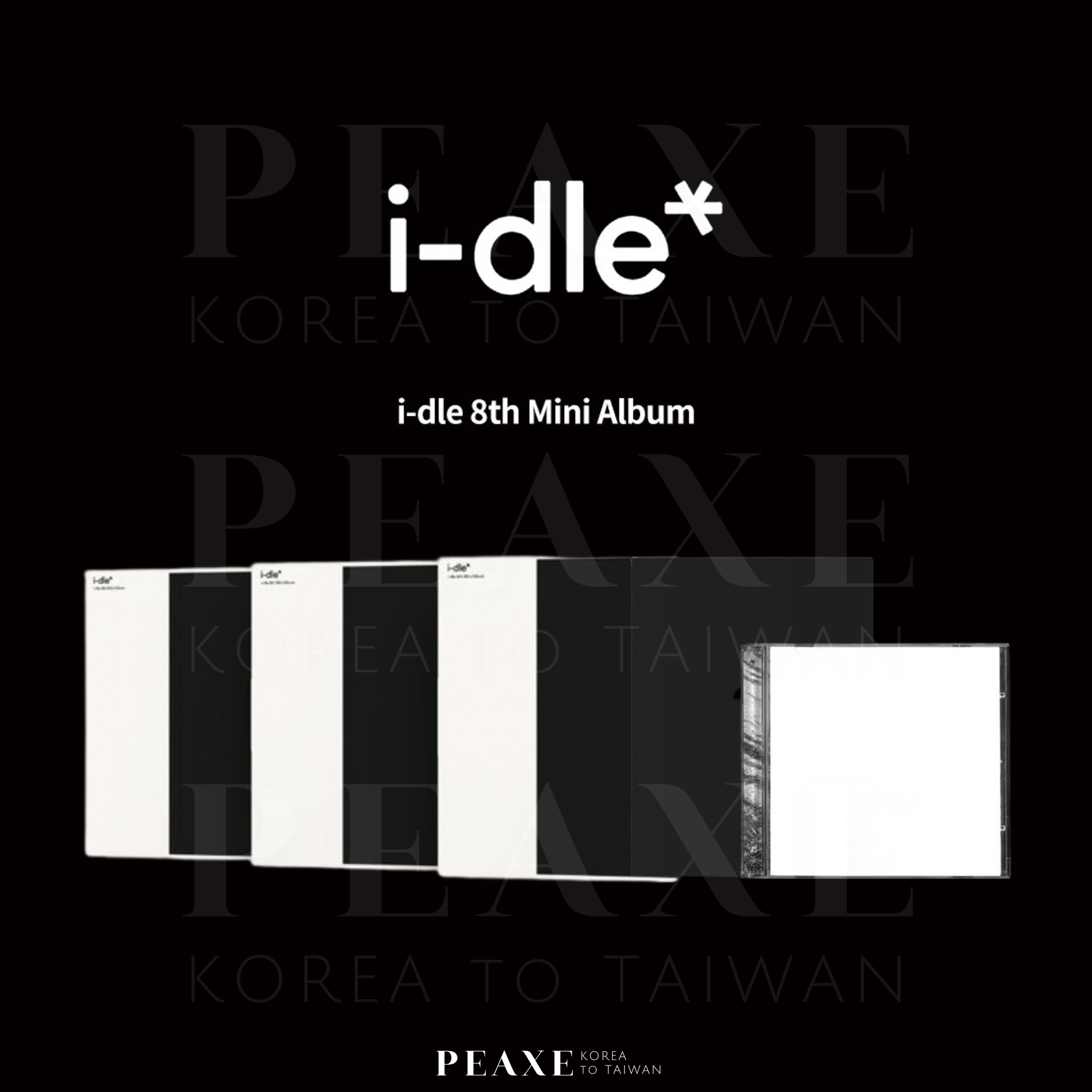 i-dle 8th Mini Album 迷你八輯 預購通路特典
