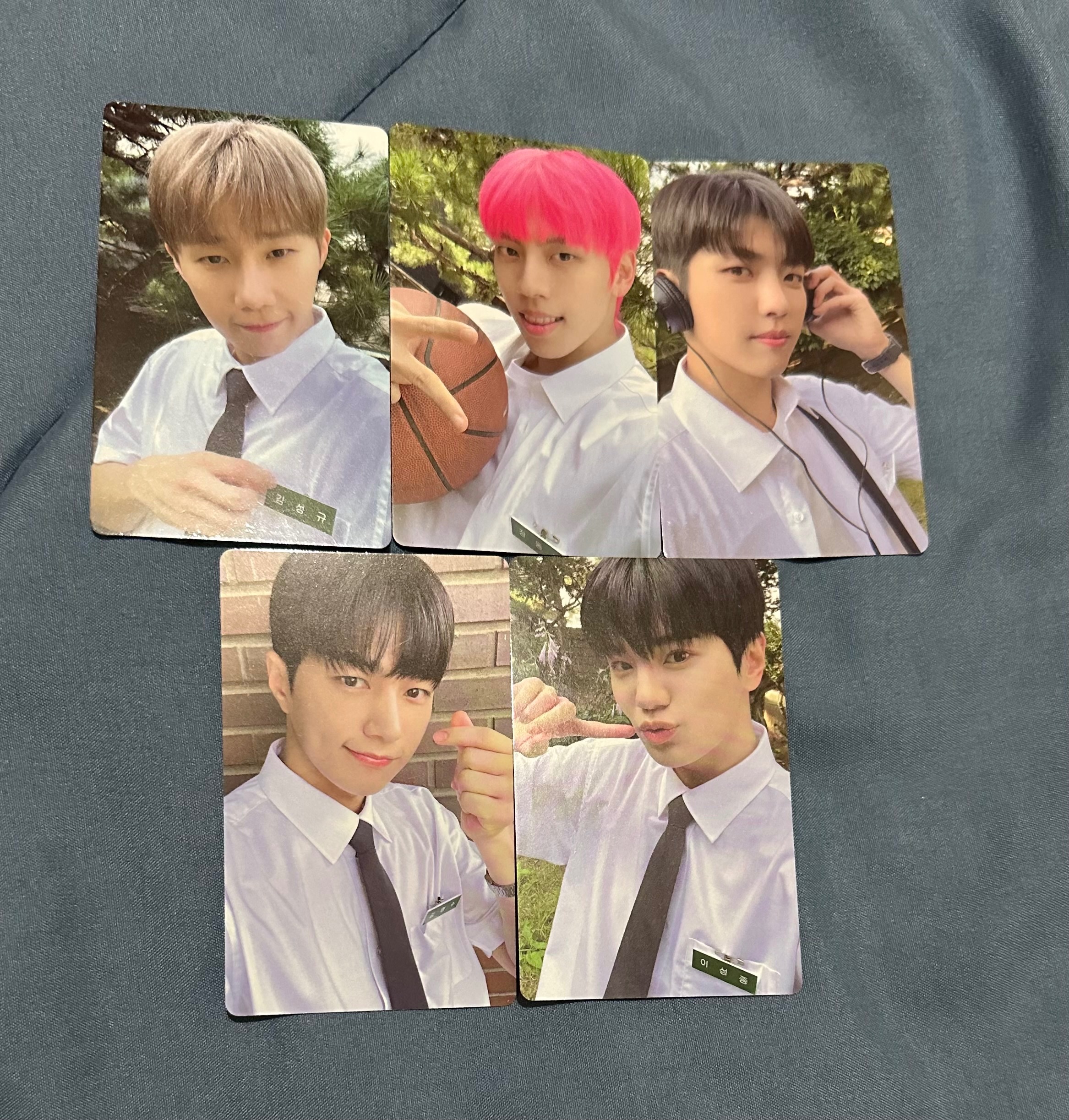 2024年曆組小卡 五張一組 不含南