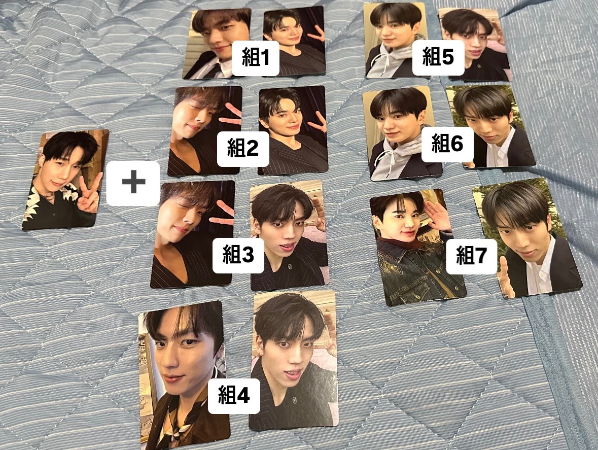 LIKE INFINITE專卡 聖圭B+東雨/成烈/成種 組合