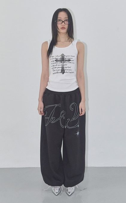 FRONT CROSS SLEEVELESS（兩色）