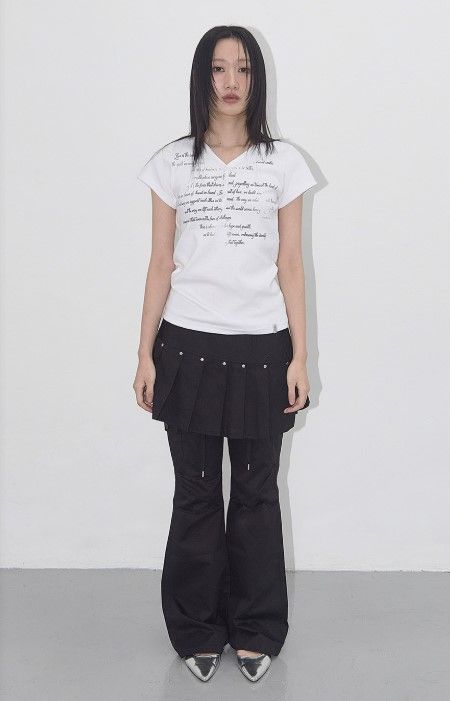 VINTAGE SNAP LETTERING TEE