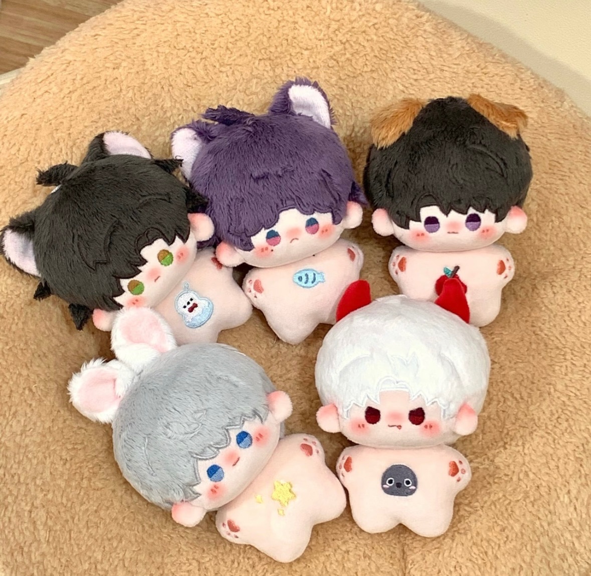 10公分戀與深空屬性棉花娃