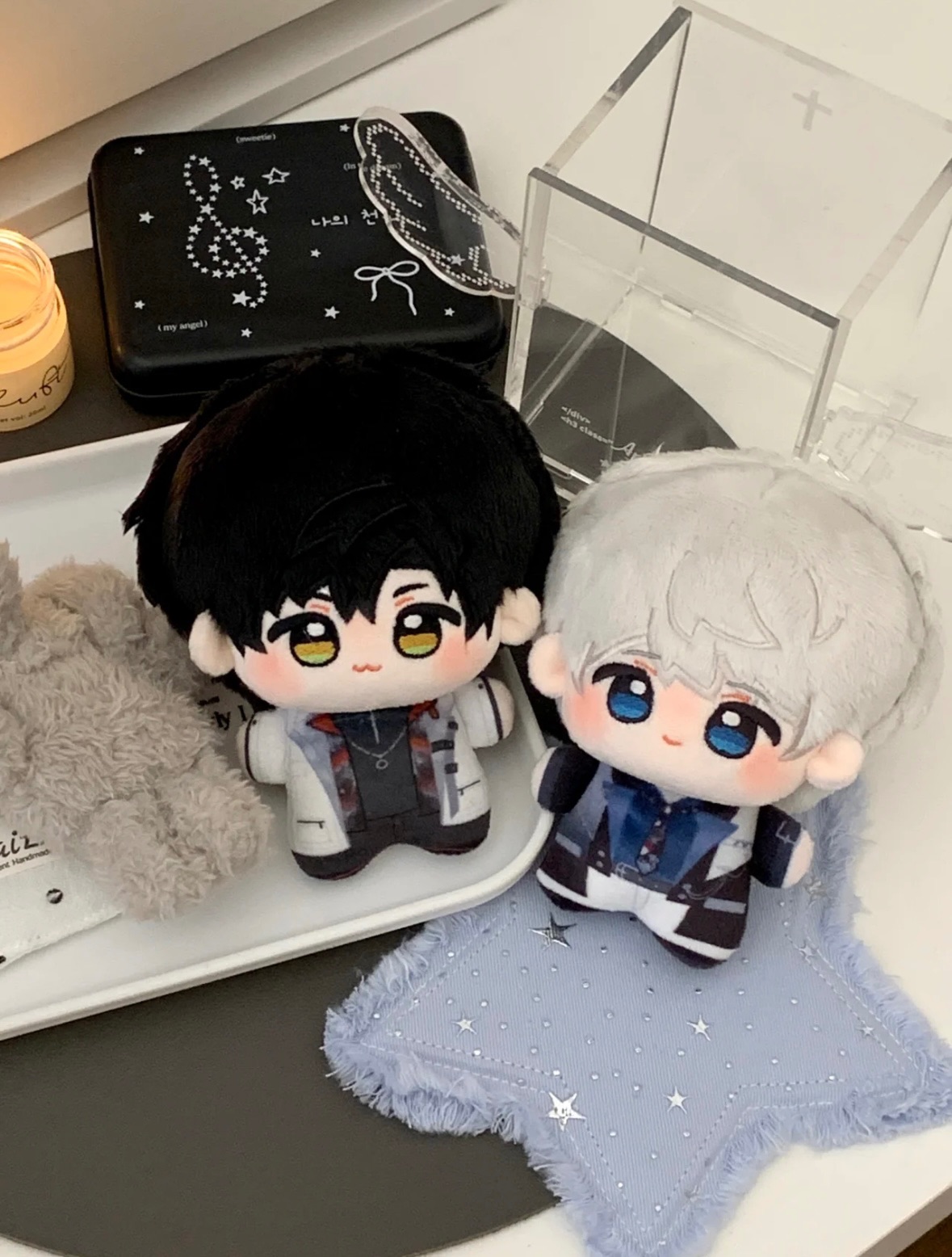 10公分戀與深空沈星回屬性生日系列棉花娃