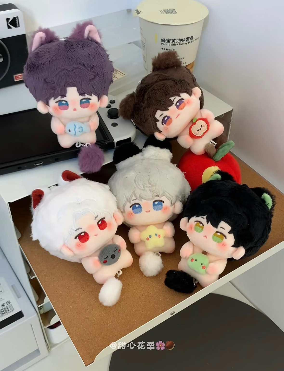 10公分戀與深空寶寶體系列棉花娃頭套